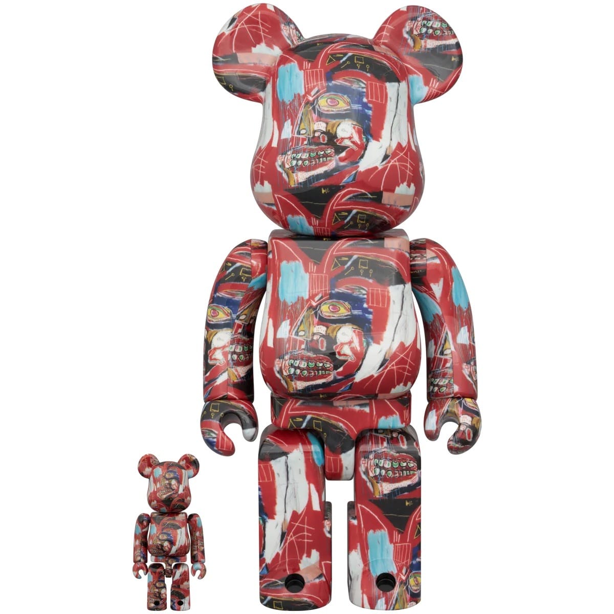Medicom Toy JEAN - MICHEL BASQUIAT 13th Ver. 100% & 400% BE@RBRICK