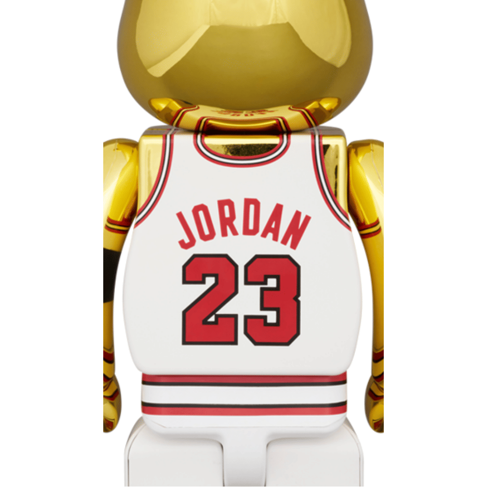 Medicom Toy Michael Jordan 1991 WORLD CHAMPION 100% & 400% BE@RBRICK