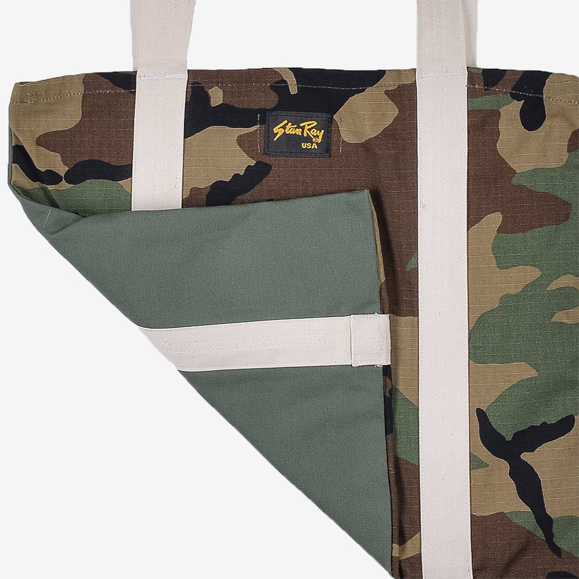 STAN RAY RECONSTRUCT TOTE - OLIVE / WOODLAND