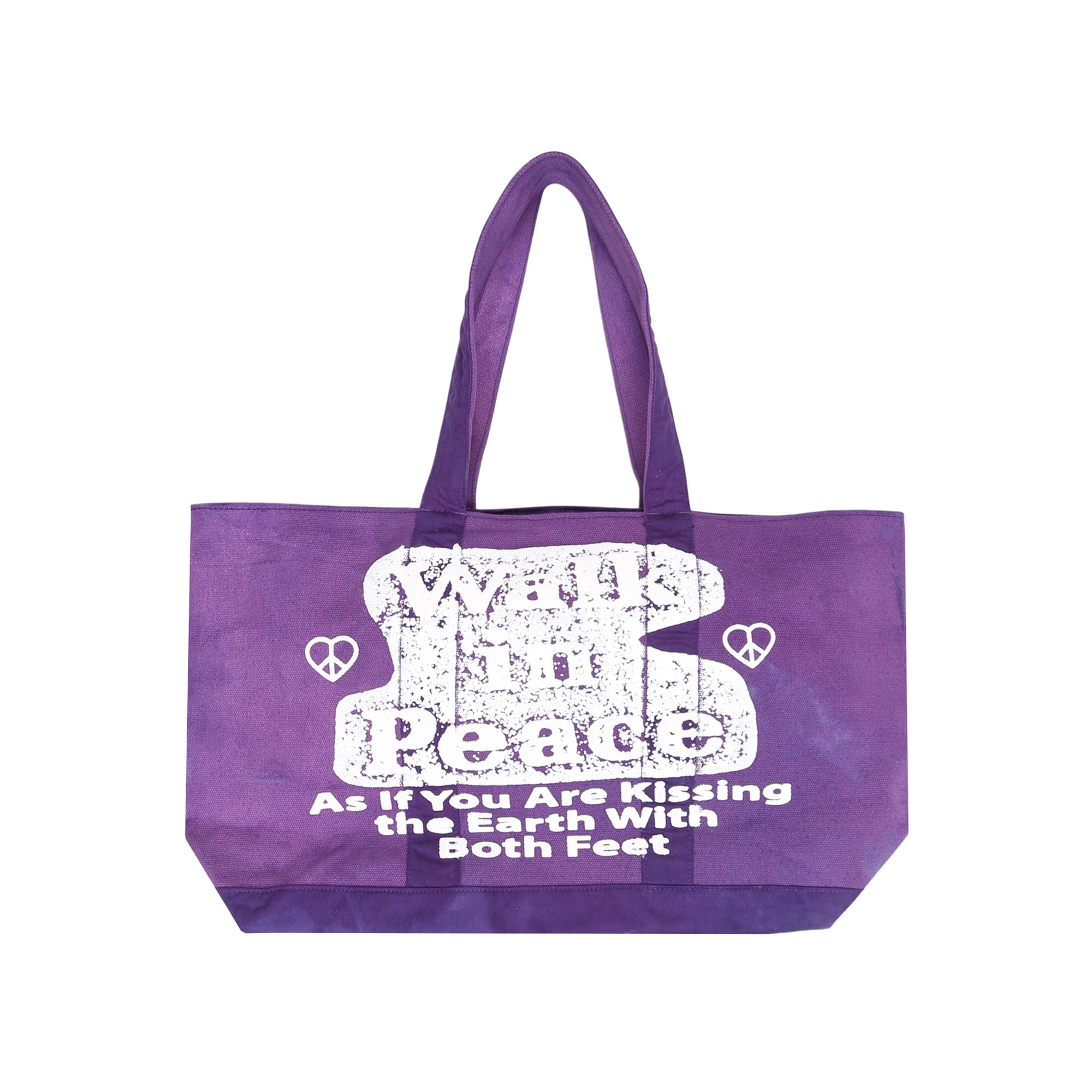 Online Ceramics Walk in Peace Junbo Tote - Purple