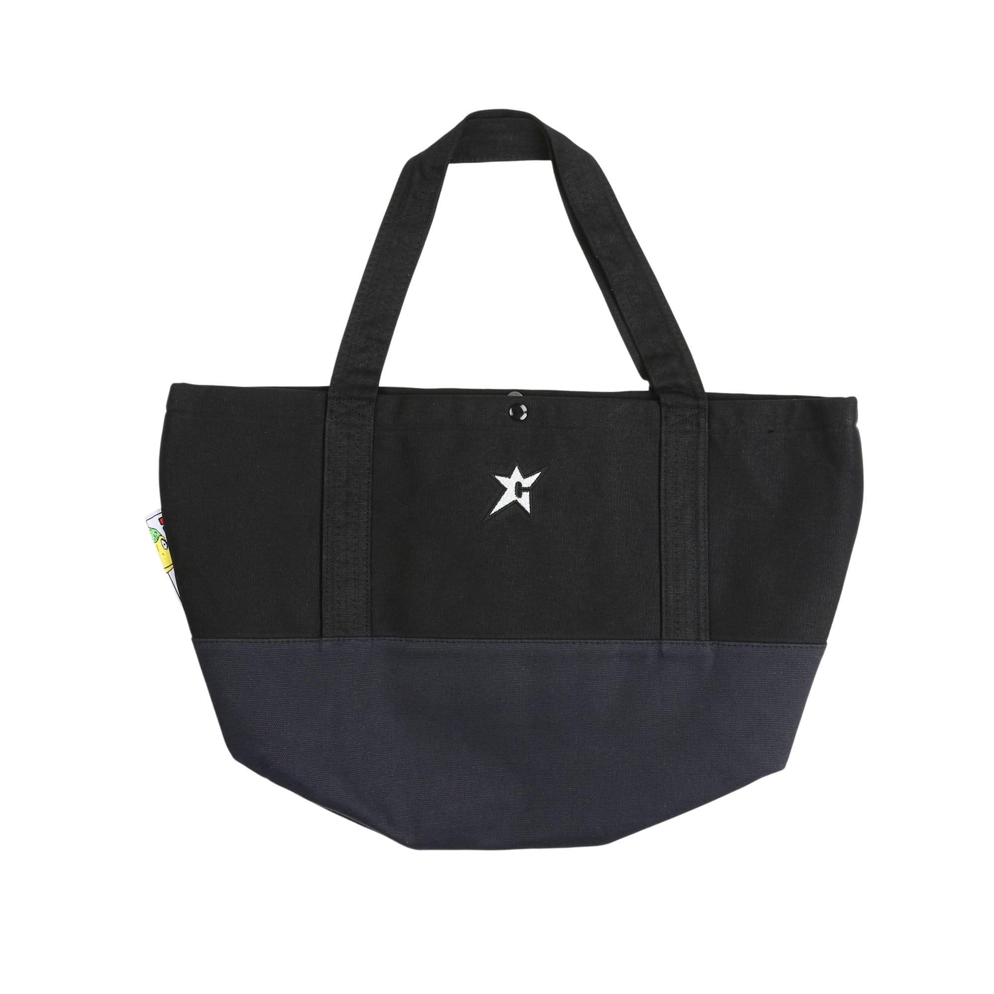 Carpet C - Star Canvas Tote Bag - Black