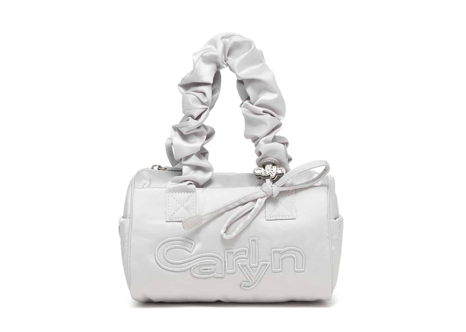 Carlyn TIA Mini Tote Bag Silver H74104010