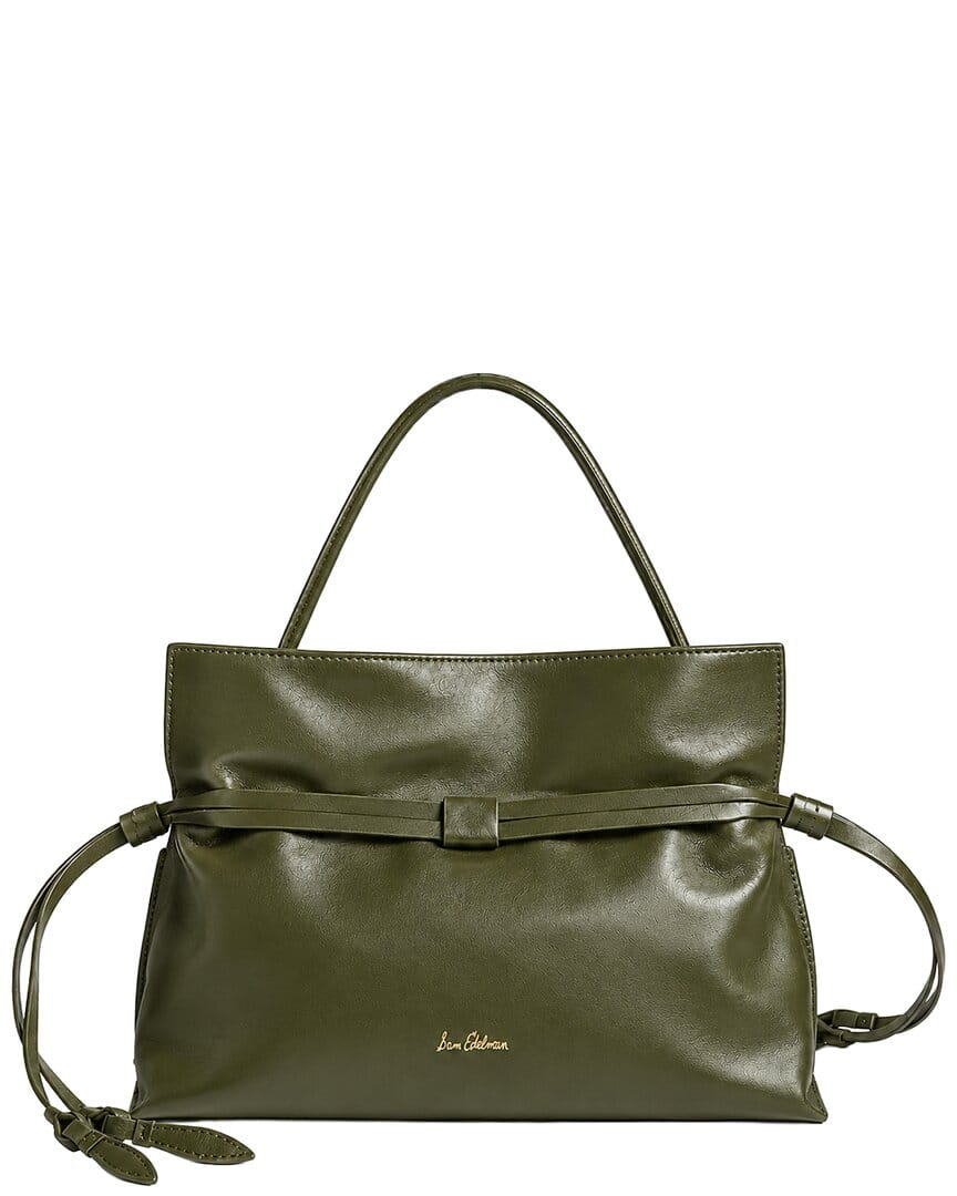 Sam Edelman Poppy Lambskin Small Drawstring Tote