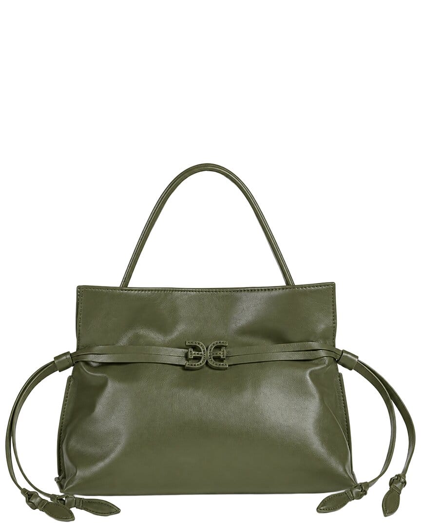 Sam Edelman Poppy Lambskin Small Drawstring Tote
