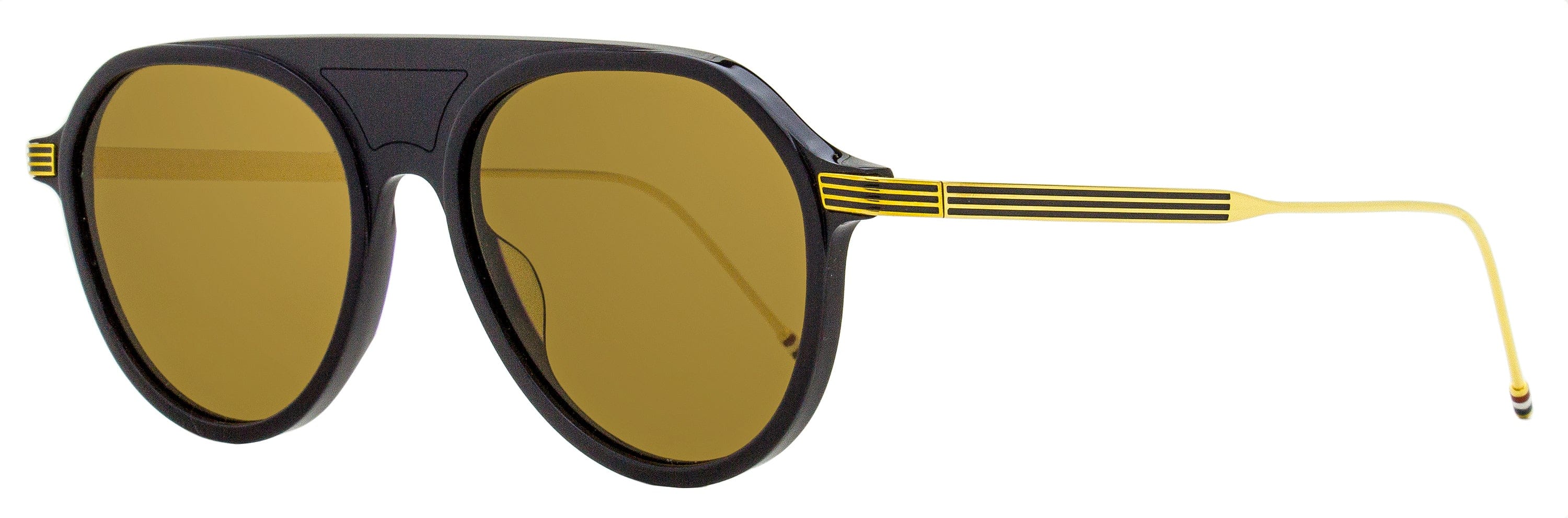 Thom Browne Pilot Sunglasses TB809 CNVYGLD Navy/Gold 55 mm