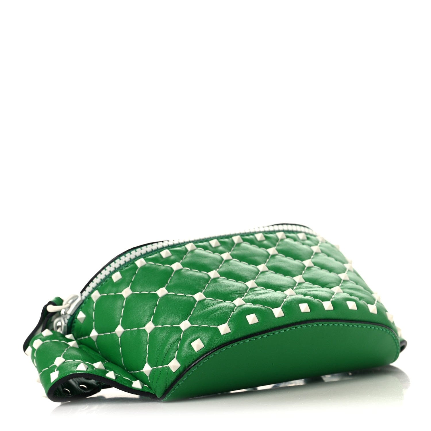 Valentino Garavani Nappa Free Rockstud Spike Belt Bag Peppermint