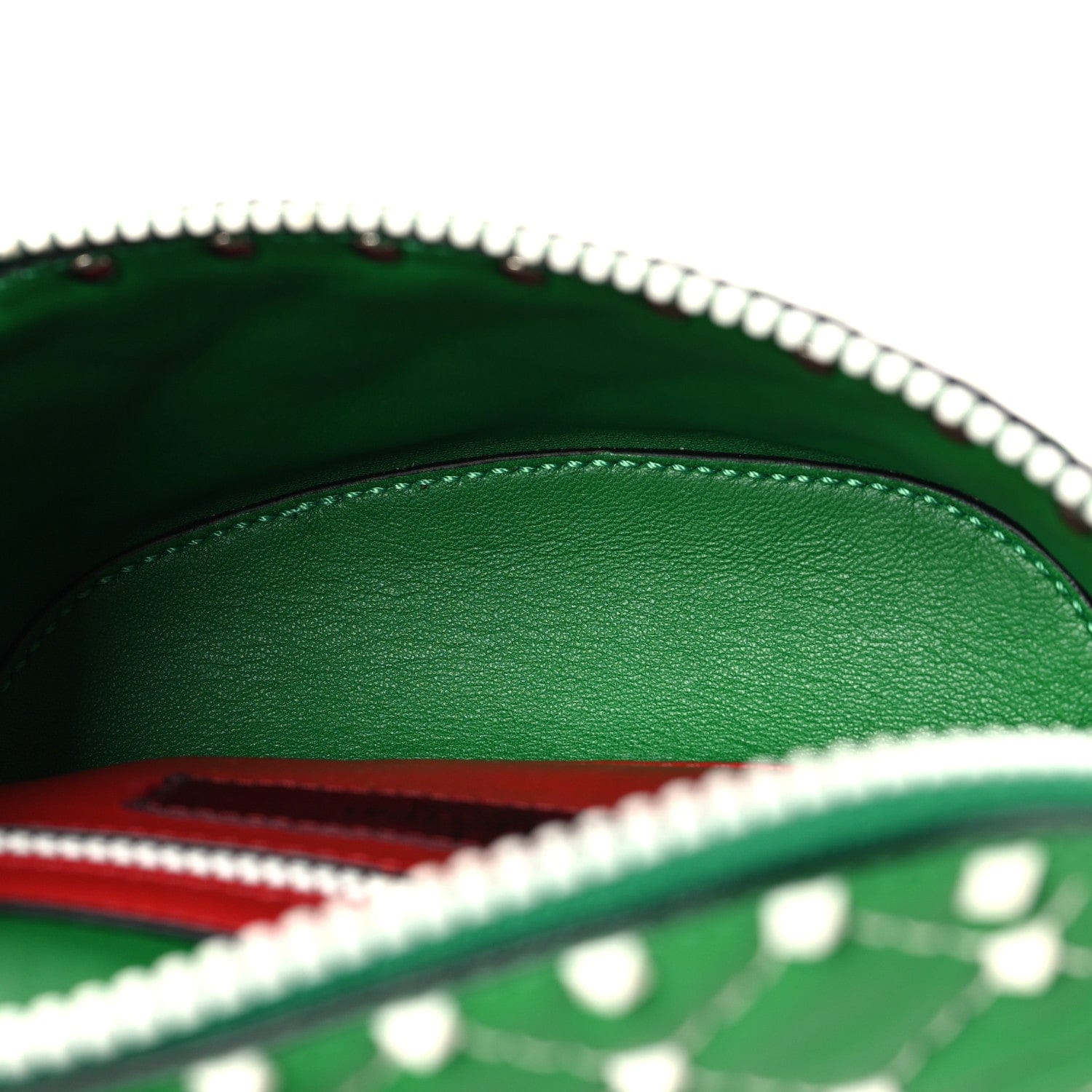 Valentino Garavani Nappa Free Rockstud Spike Belt Bag Peppermint