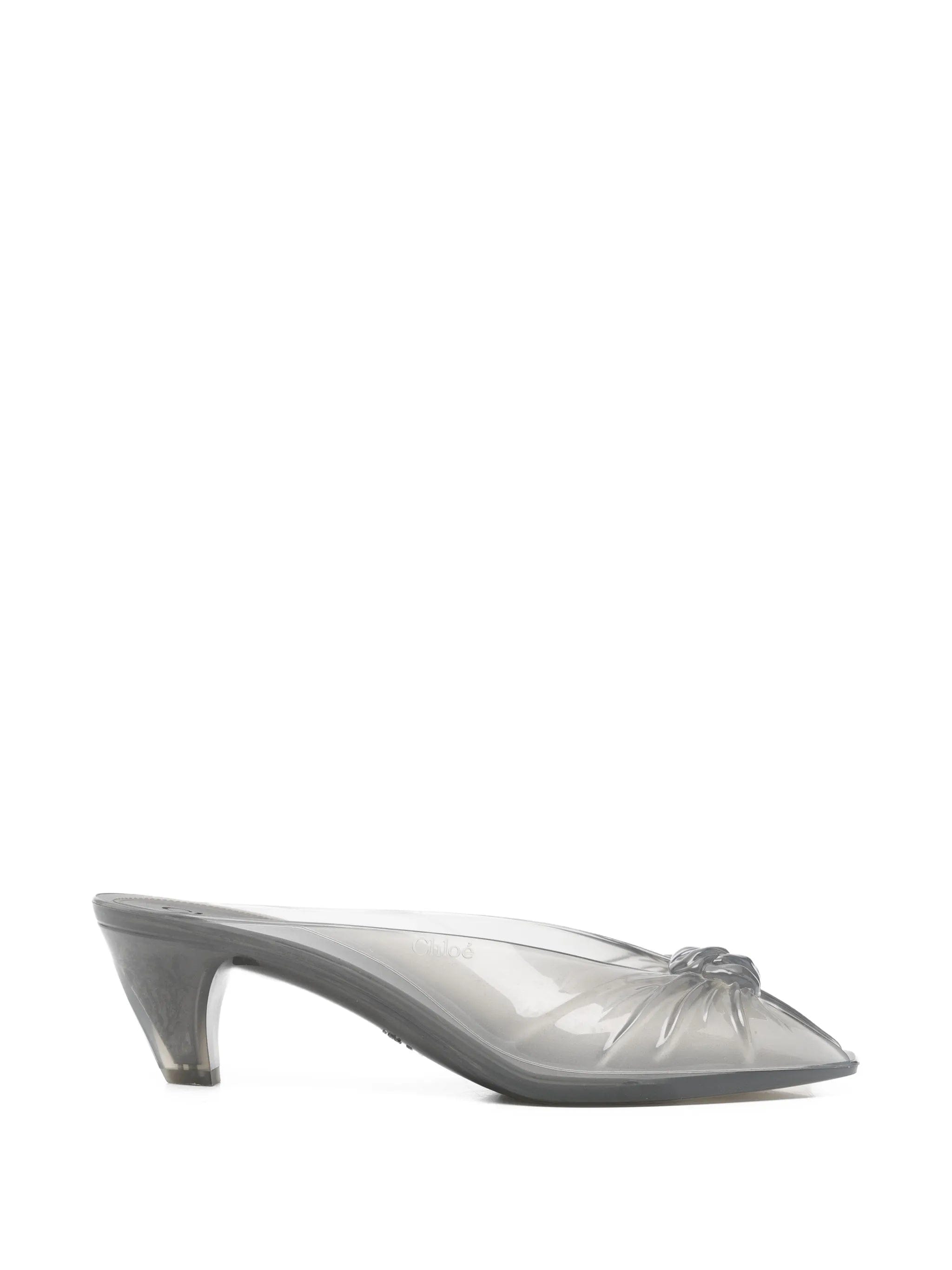 Chloé Jelly knot - detail heeled sandals