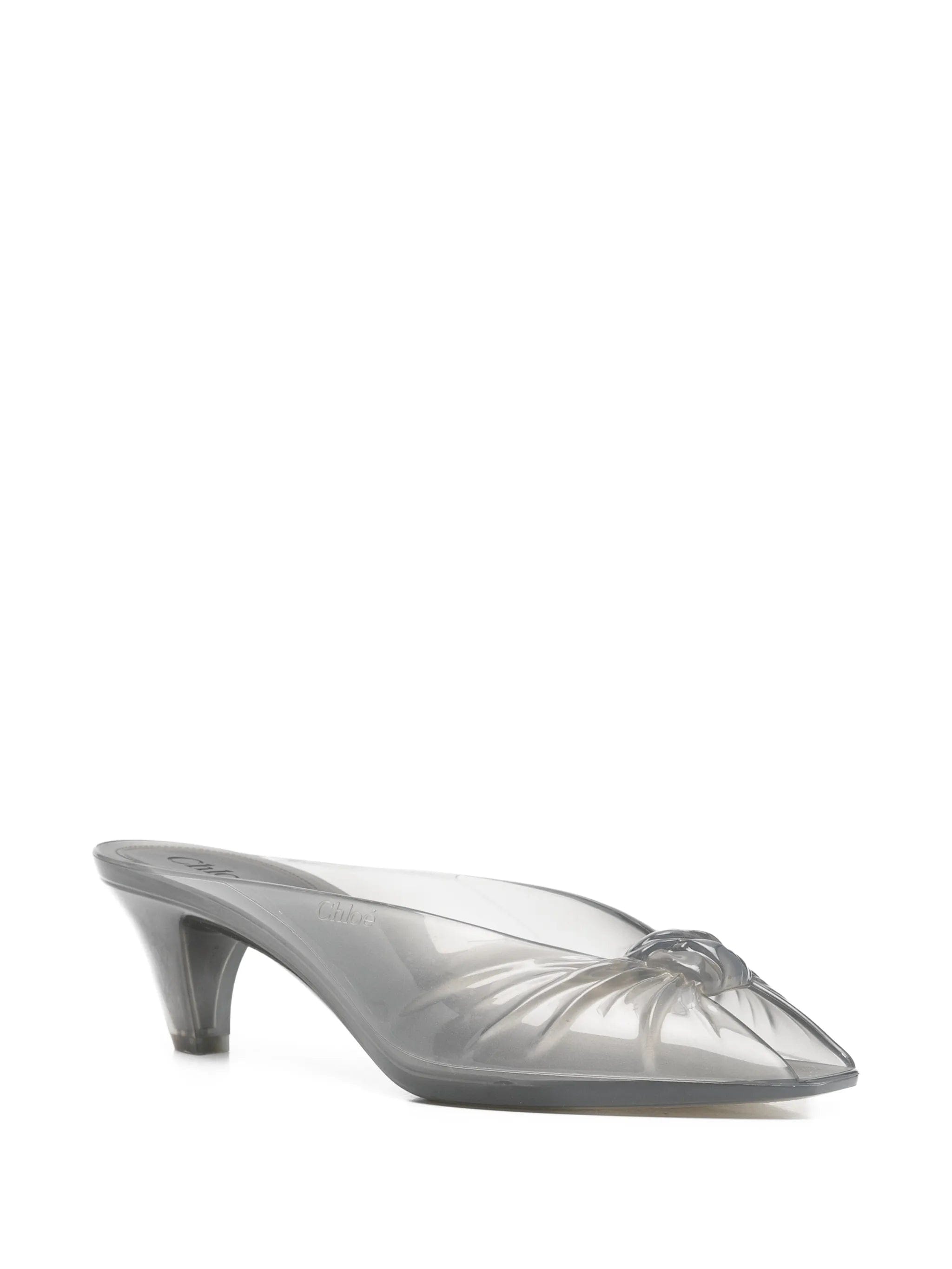 Chloé Jelly knot - detail heeled sandals