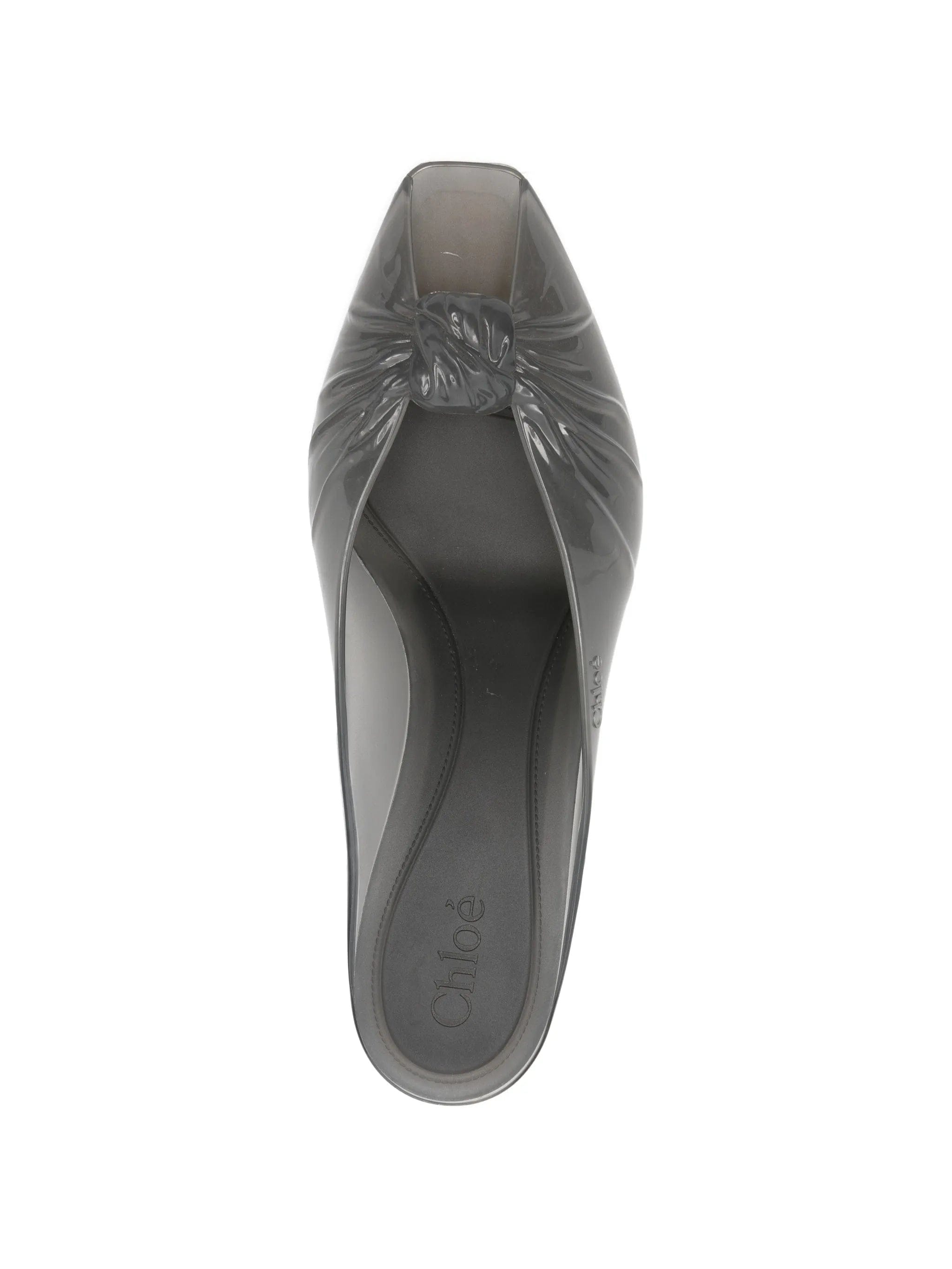 Chloé Jelly knot - detail heeled sandals