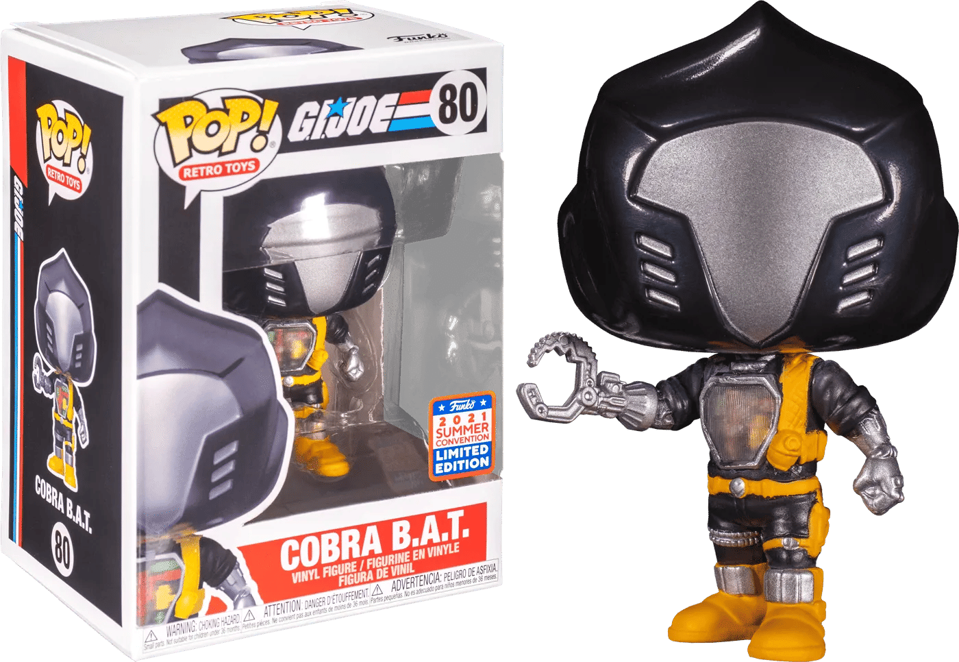 Funko G.I. Joe - Cobra B.A.T. SDCC 2021 US Exclusive Pop! Vinyl - Less Than Perfect