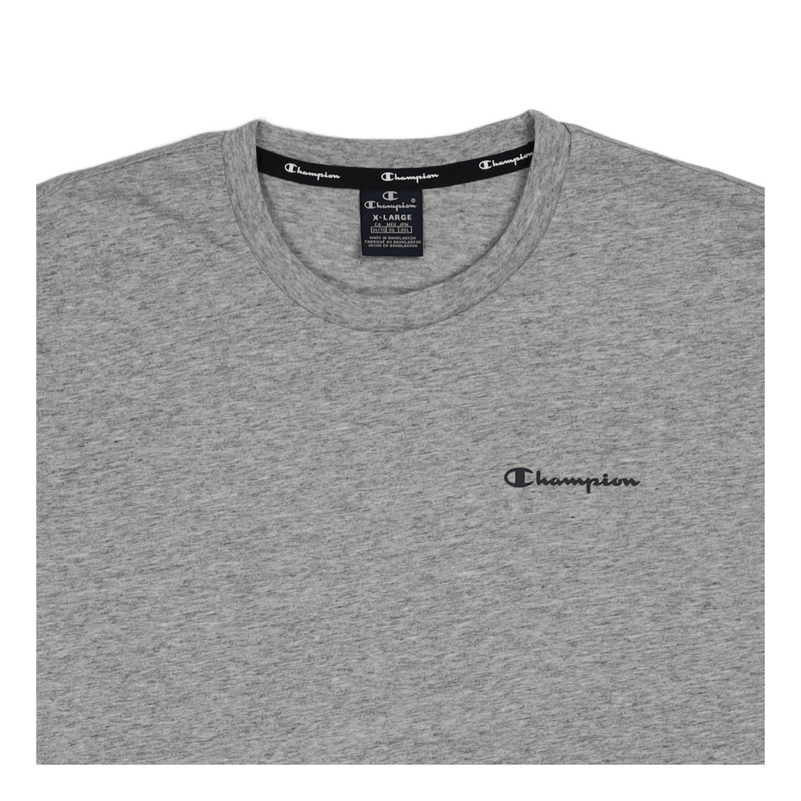 Champion Crewneck T - shirt New Oxford Grey Melange