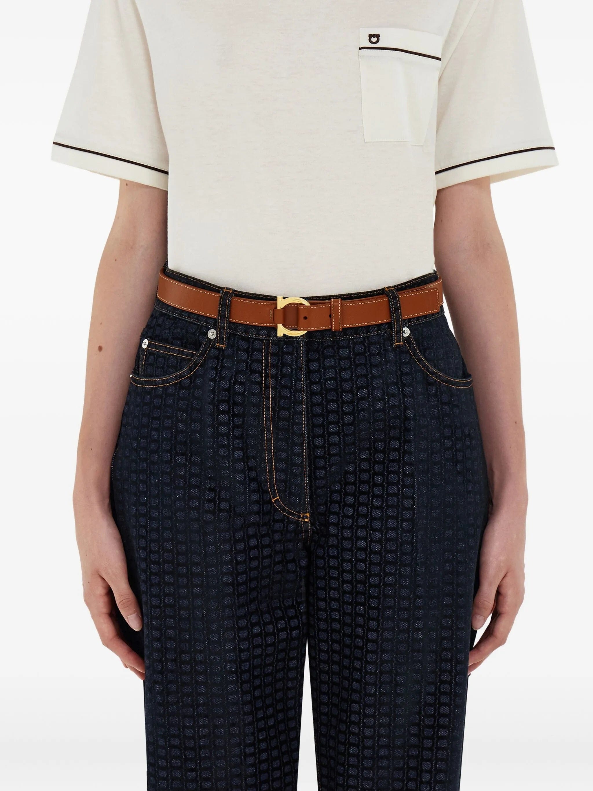 Ferragamo Gancini belt