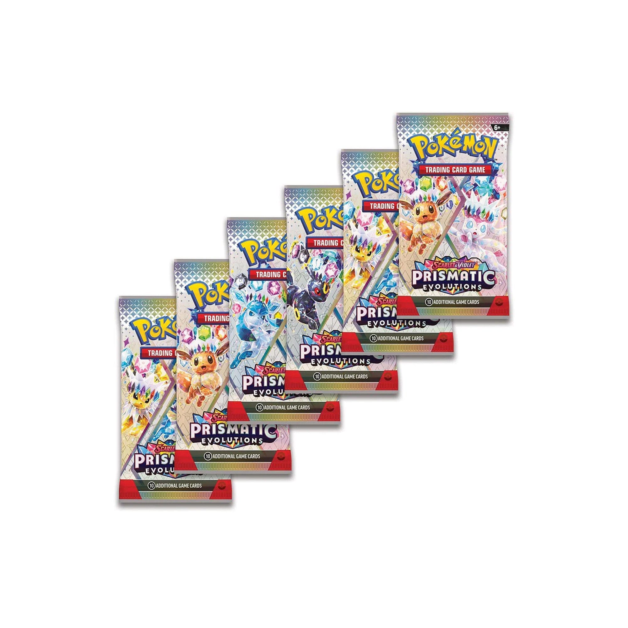Pokémon TCG Scarlet & Violet Prismatic Evolutions Booster Bundle (10 Booster Pack)