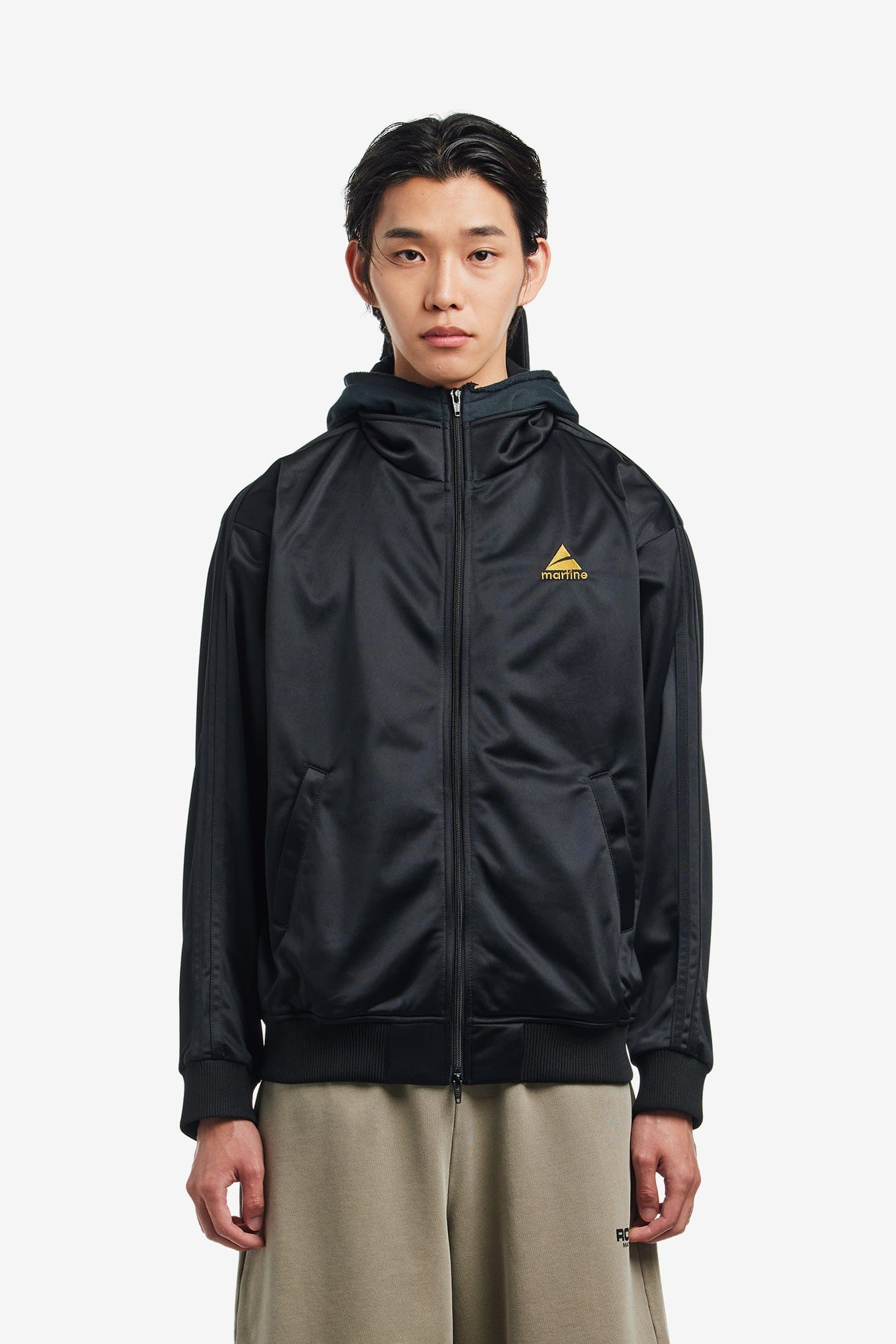 Martine ROSE HOOD CAP TRACK JACKET