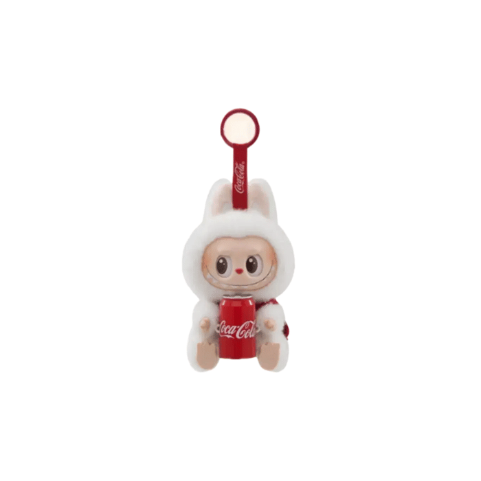 Labubu Pop Mart Labubu The Monsters Coca Cola Series Happy Factor Vinyl Plush Figure