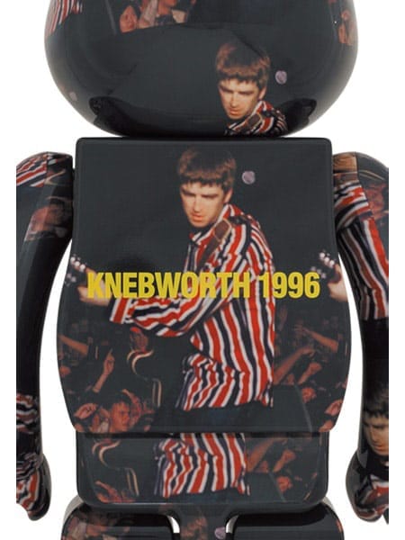 Medicom TOY Be@rbrick Oasis Knebworth 1996 (Noel Gallagher) 1000%