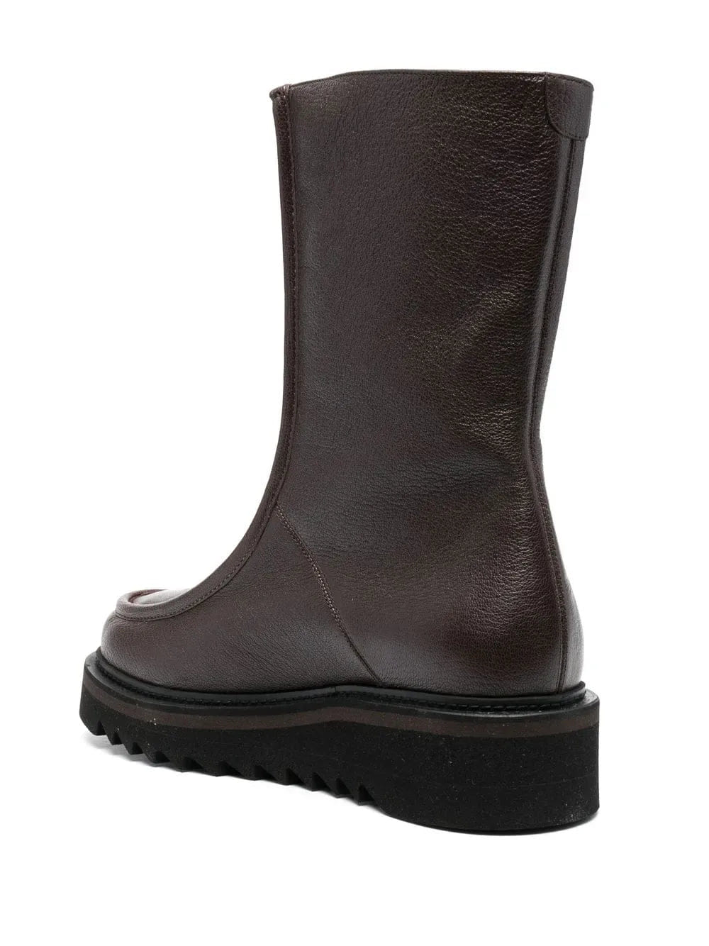 Ferragamo Gancini - Plaque Ankle Boots