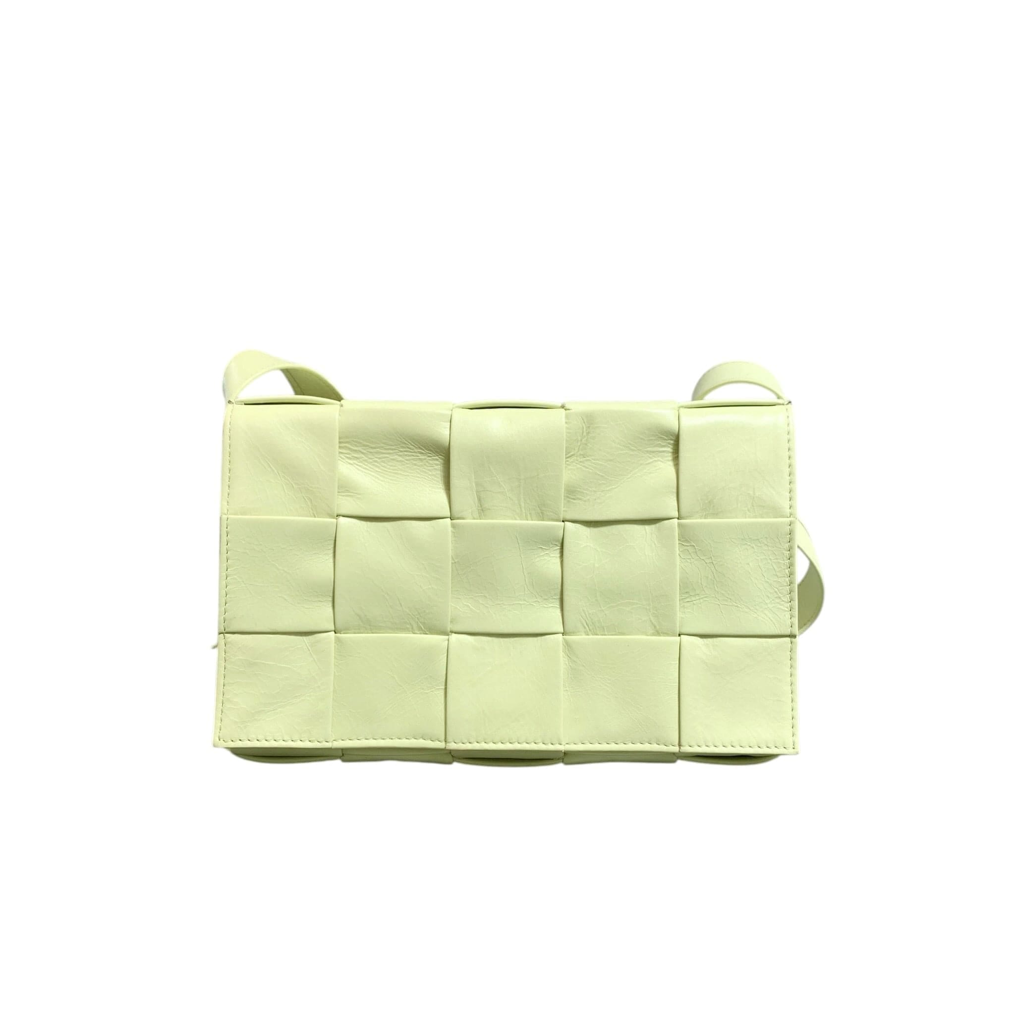 Bottega Venetta Bottega Veneta Cassette Classic in Kiwi Yellow