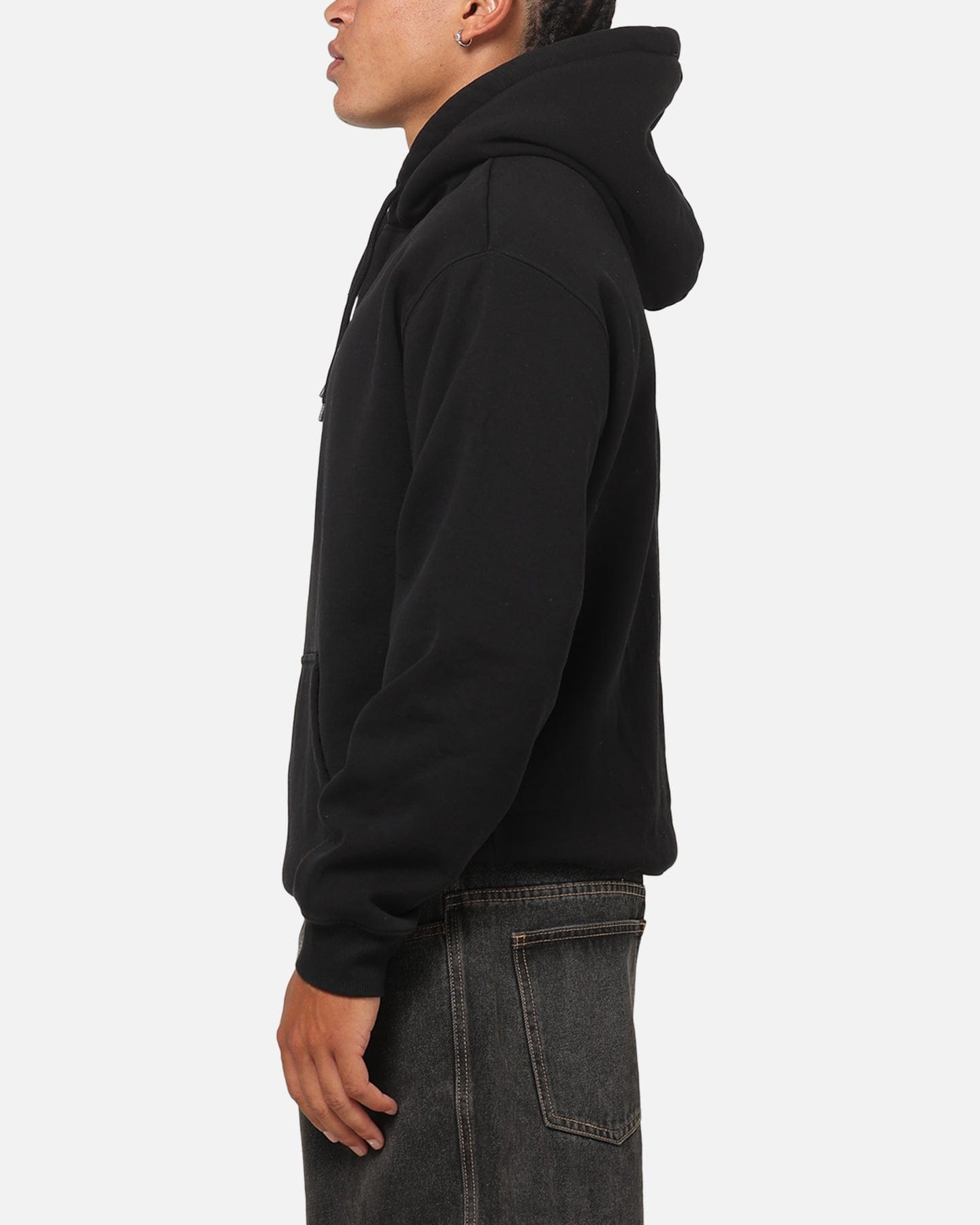 X - Large Cloud Hoodie Black