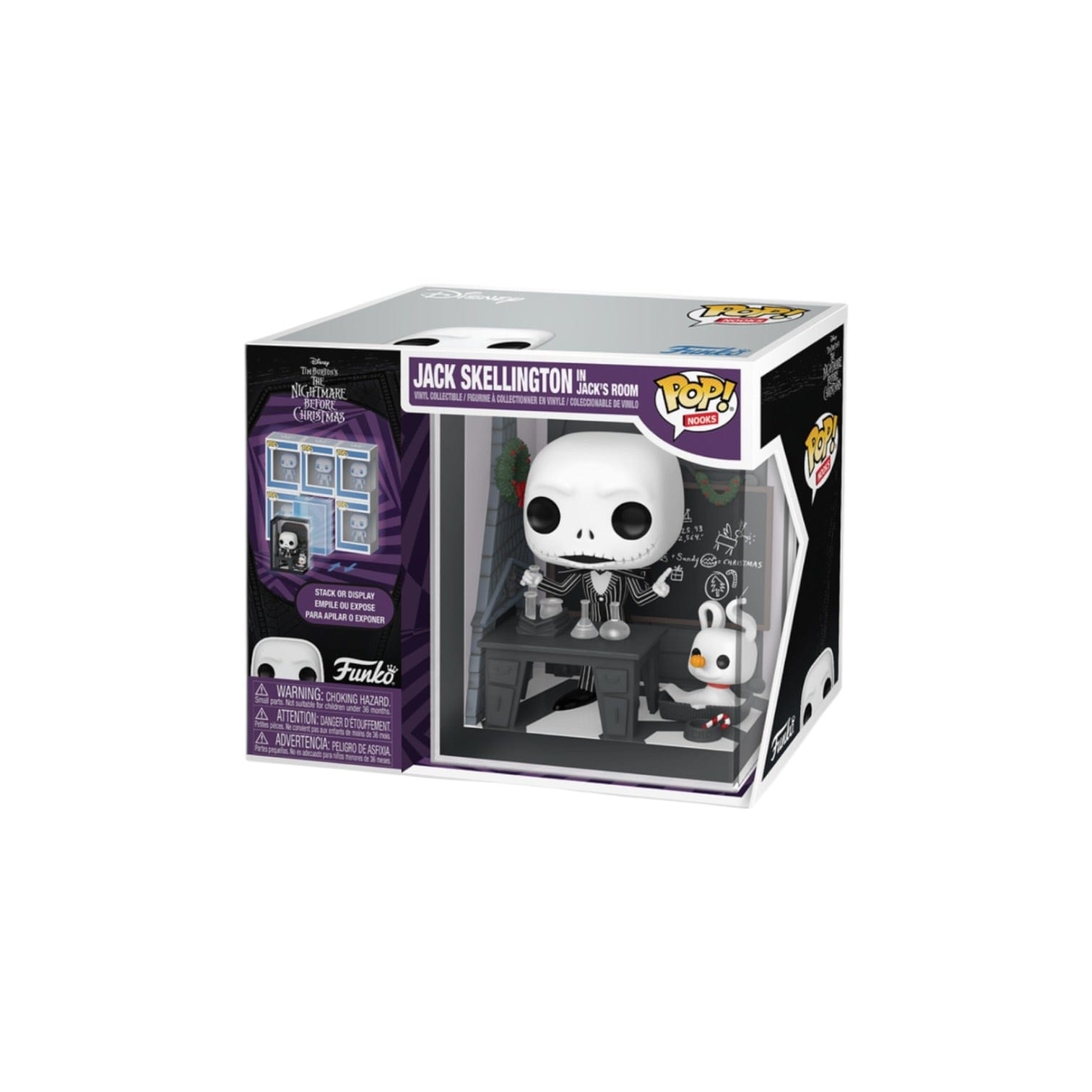 Funko Jack Skellington in Jack's room Funko Nooks Pop! - The Nightmare Before Christmas