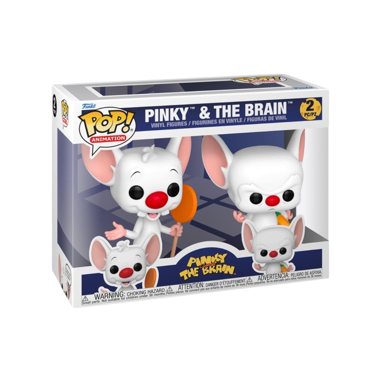 Funko Pinky & The Brain Funko 2 Pack - Pinky and The Brain