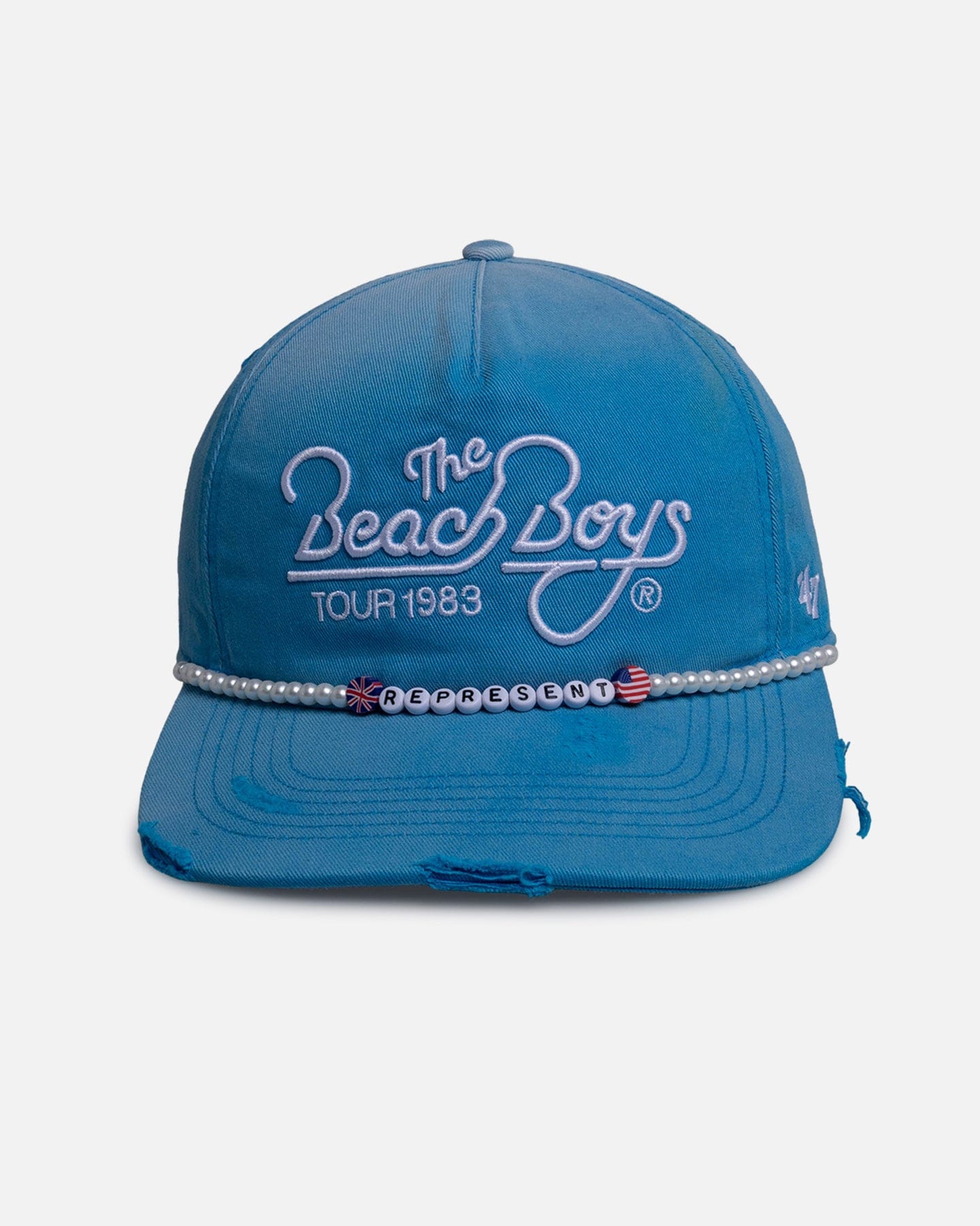 Represent Beach Boys Tour Snapback Cap Bright Blue