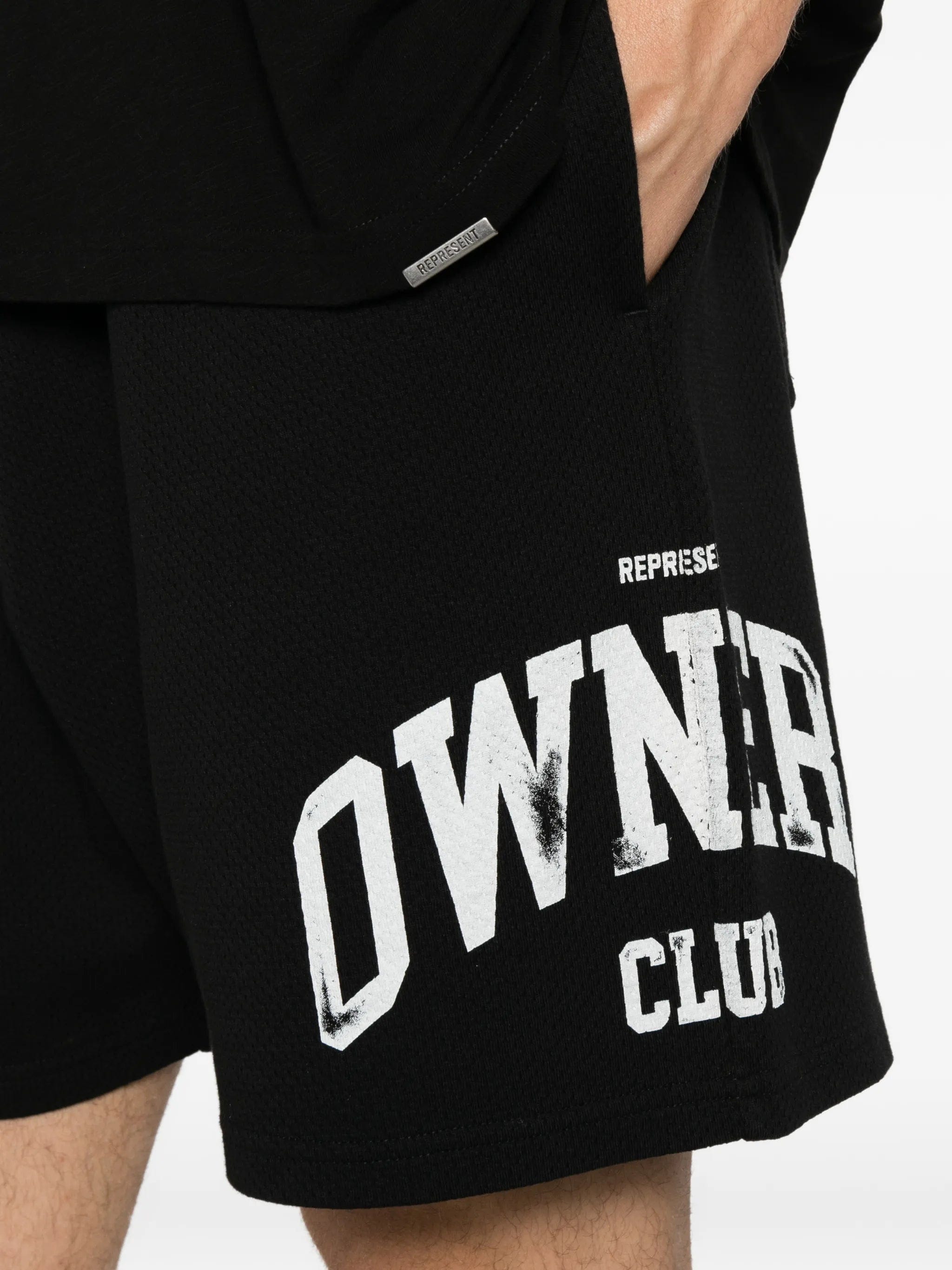 Represent Owners logo - print shorts