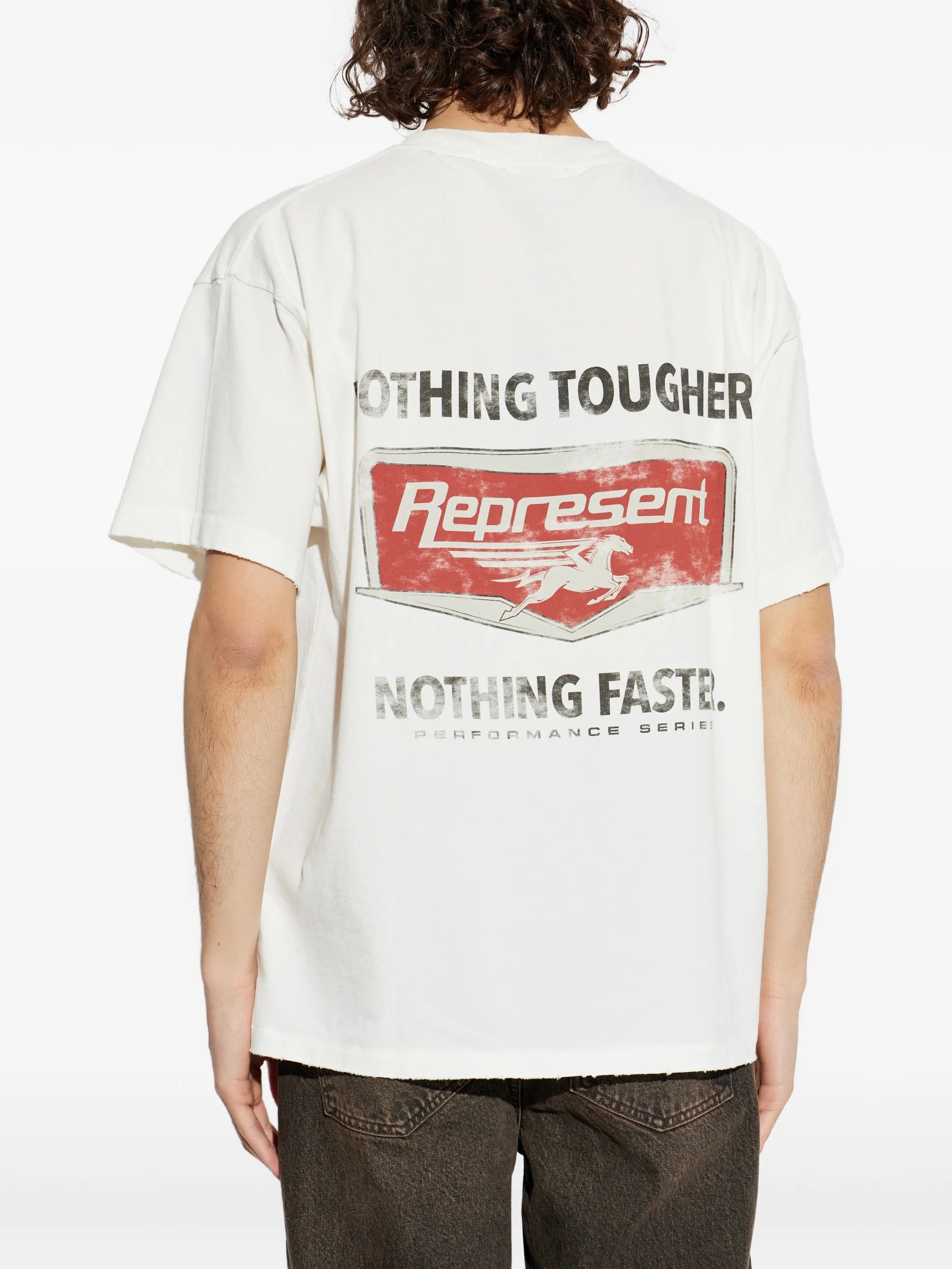 Represent chest - pocket graphic - print T - shirt