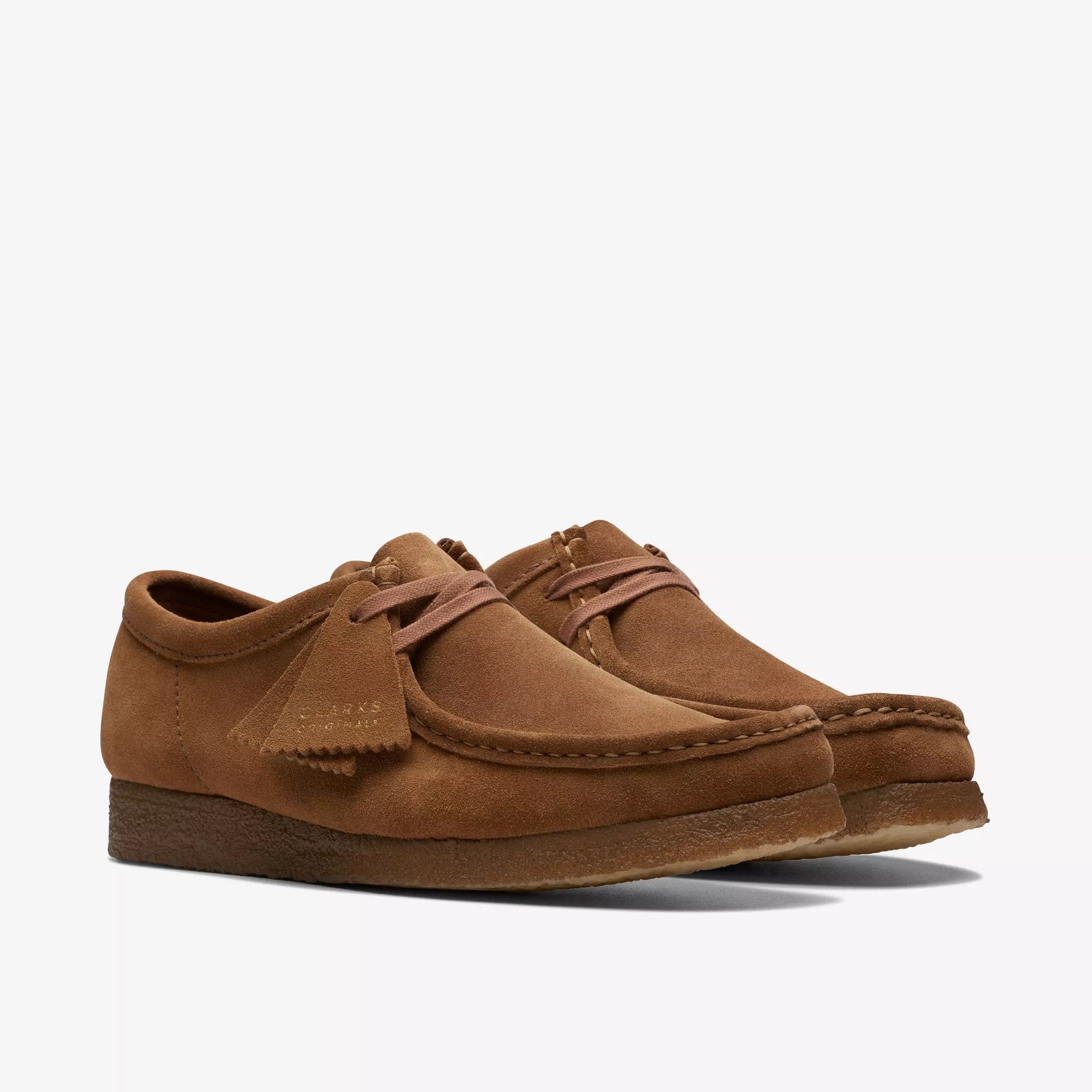Clarks Wallabee Mens Shoes Color: Cola Style: 26155518