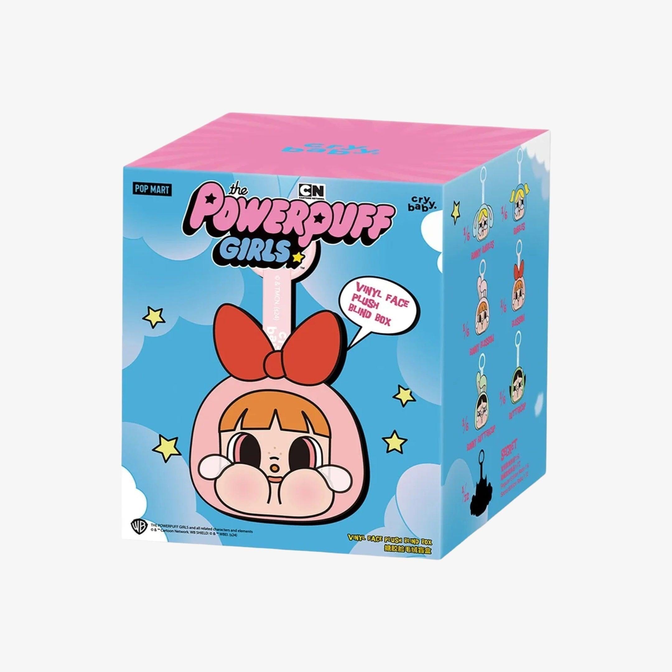 Pop Mart CRYBABY x The Powerpuff Girls Vinyl Face Plush Pendant (Single Blind Box)