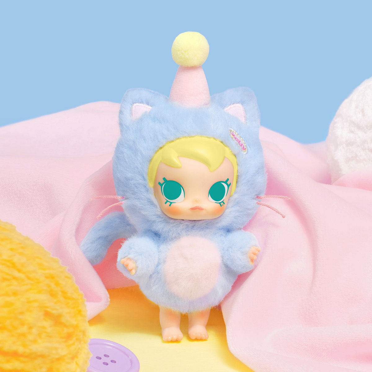 POP MART Baby Molly Pocket Friends Series - Vinyl Plush Pendant [1 Blind Box]