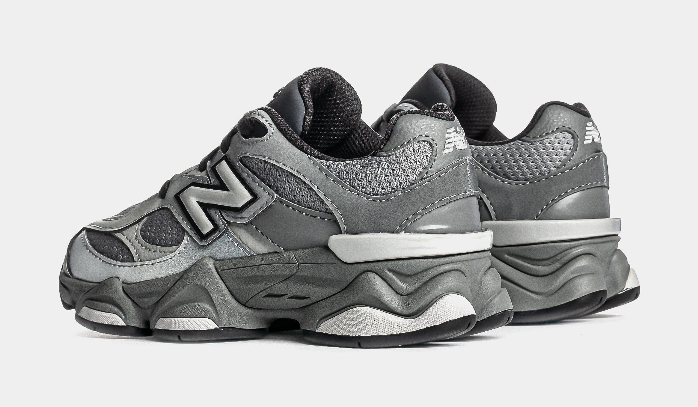 Newbalance 9060 Preschool Lifestyle Shoes (Grey)