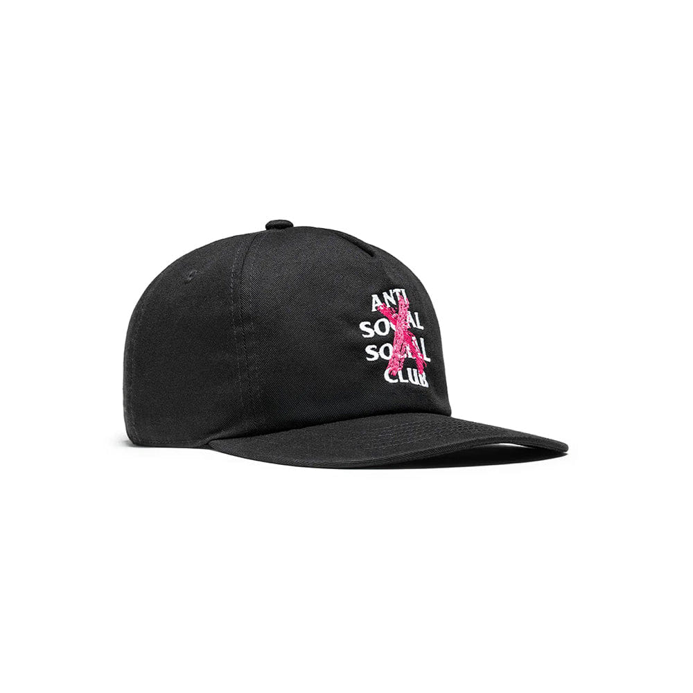 Anti Social Social Club Cancelled Paint Snap Back - Black