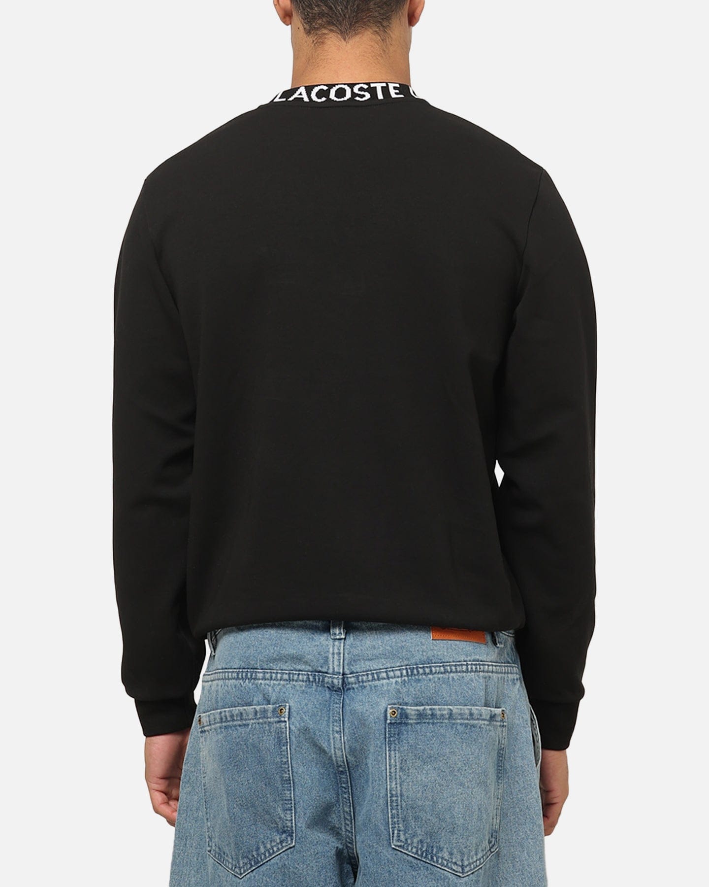 Lacoste Everyday Tech Crewneck Black