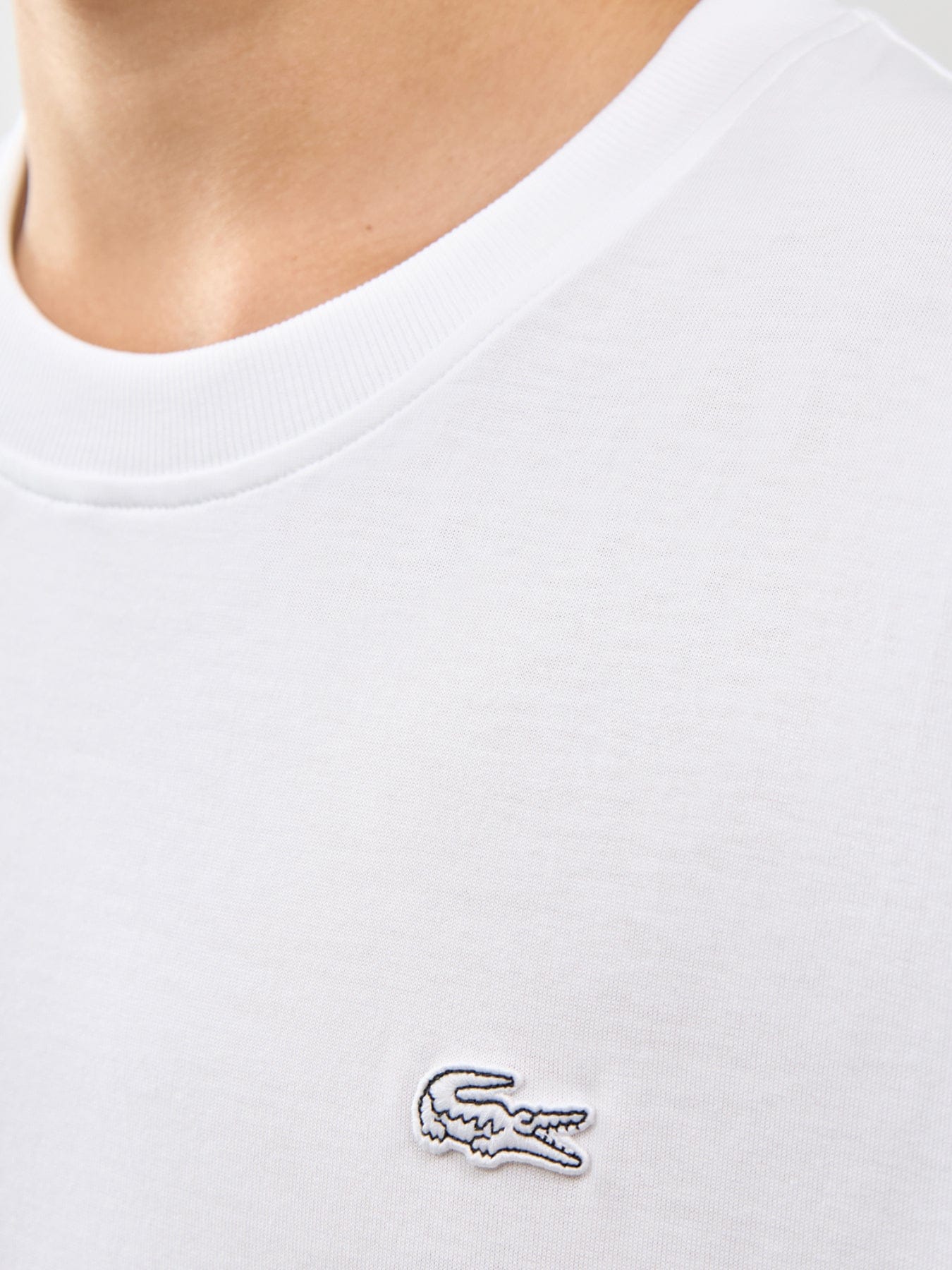 Lacoste Heavy Jersey T - Shirt White