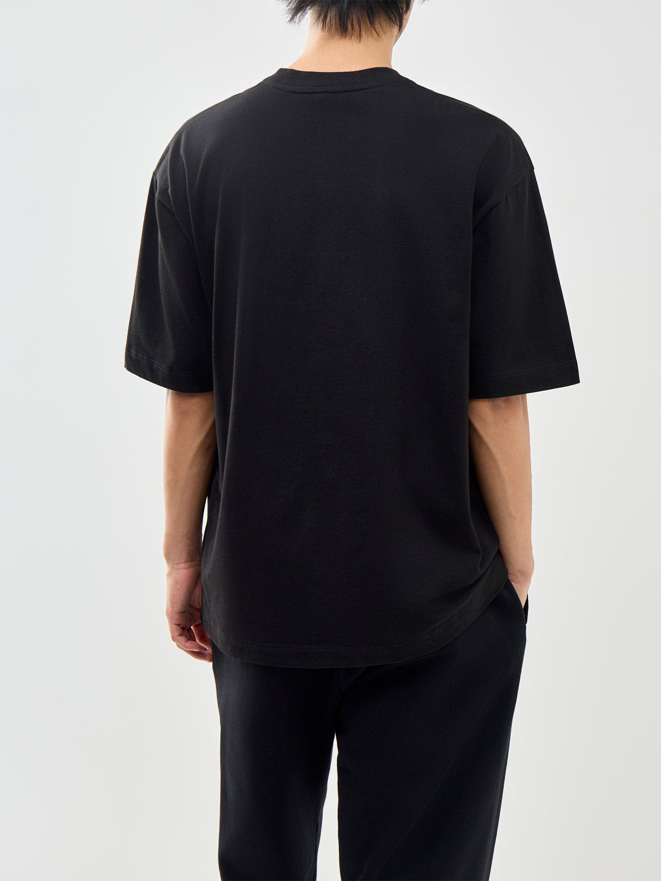 Lacoste Heavy Jersey T - Shirt Black