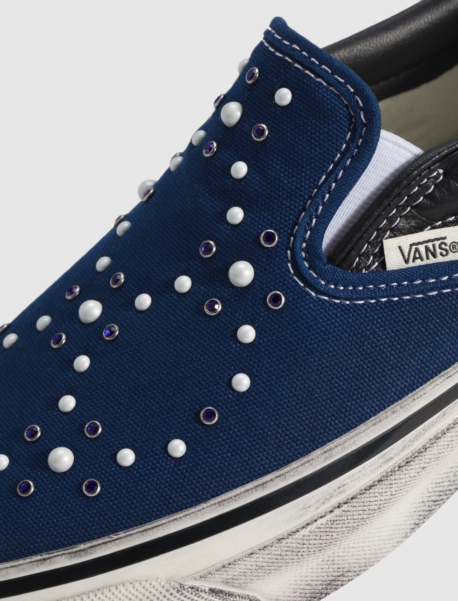 VANS VAULT LX CLASSIC SLIP - ON 98 PEARLIZED INDIGO