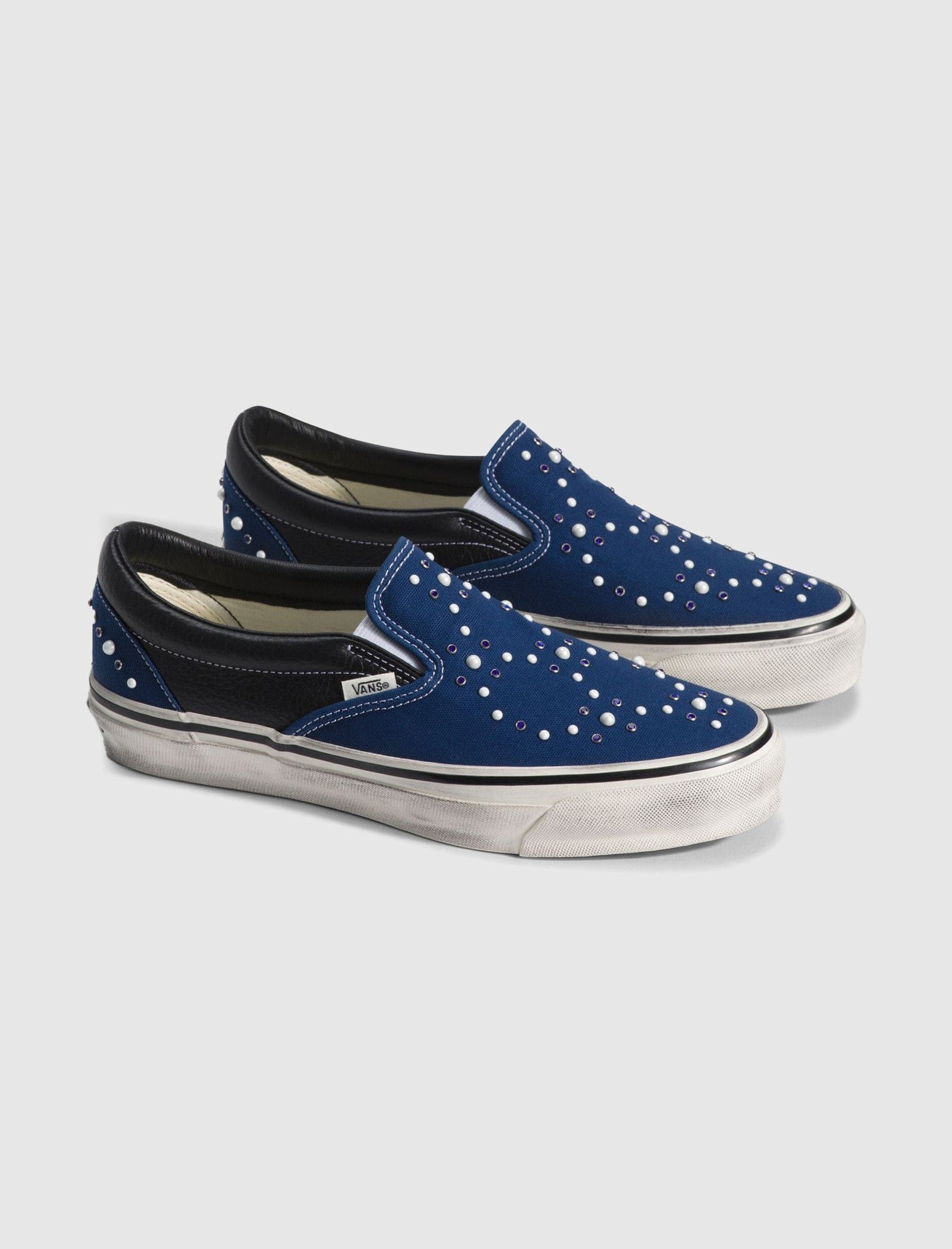 VANS VAULT LX CLASSIC SLIP - ON 98 PEARLIZED INDIGO
