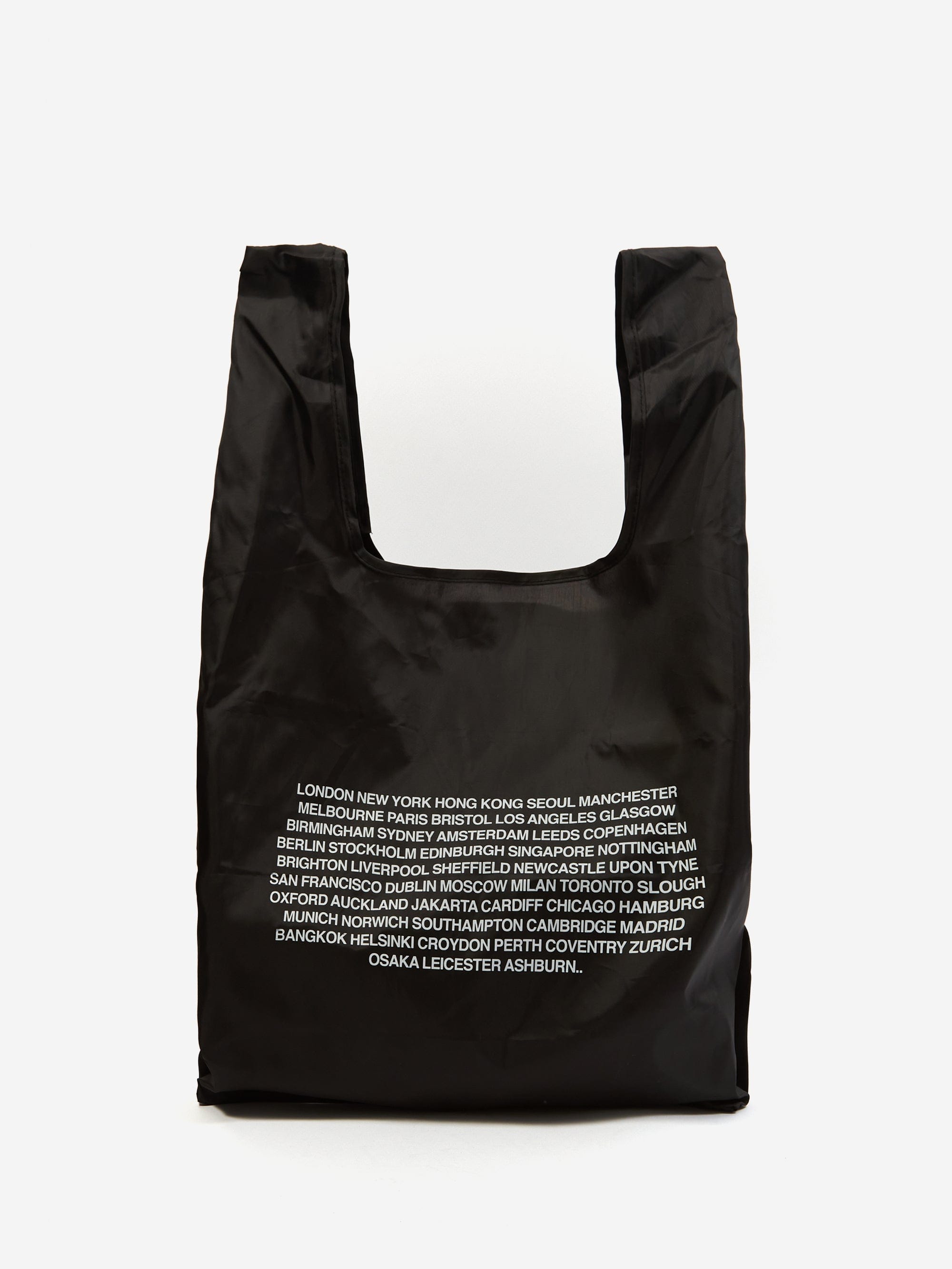Goodhood London Packable Tote Bag - Black