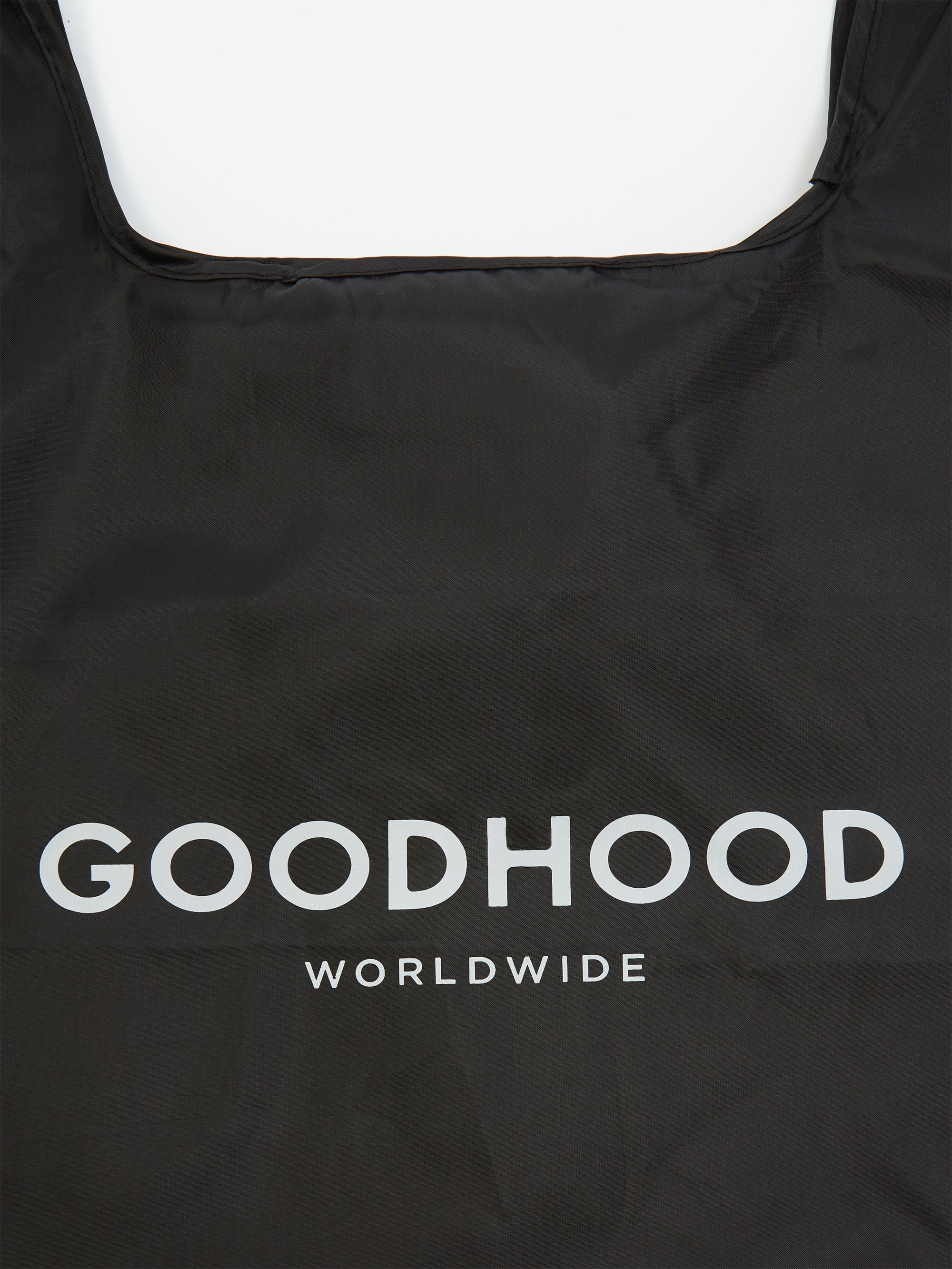 Goodhood London Packable Tote Bag - Black