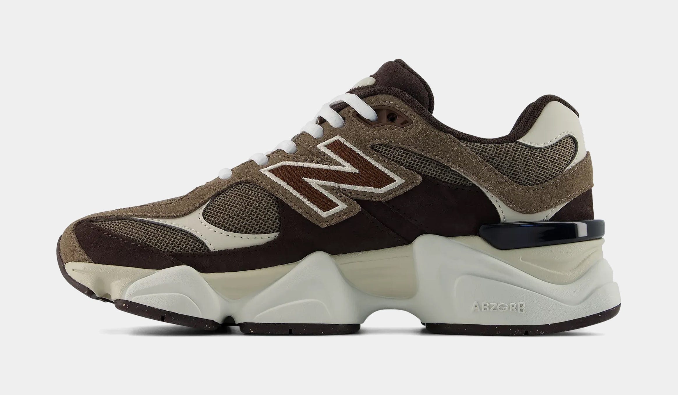 Newbalance 9060 Grade School Lifestyle Shoes (Brown)