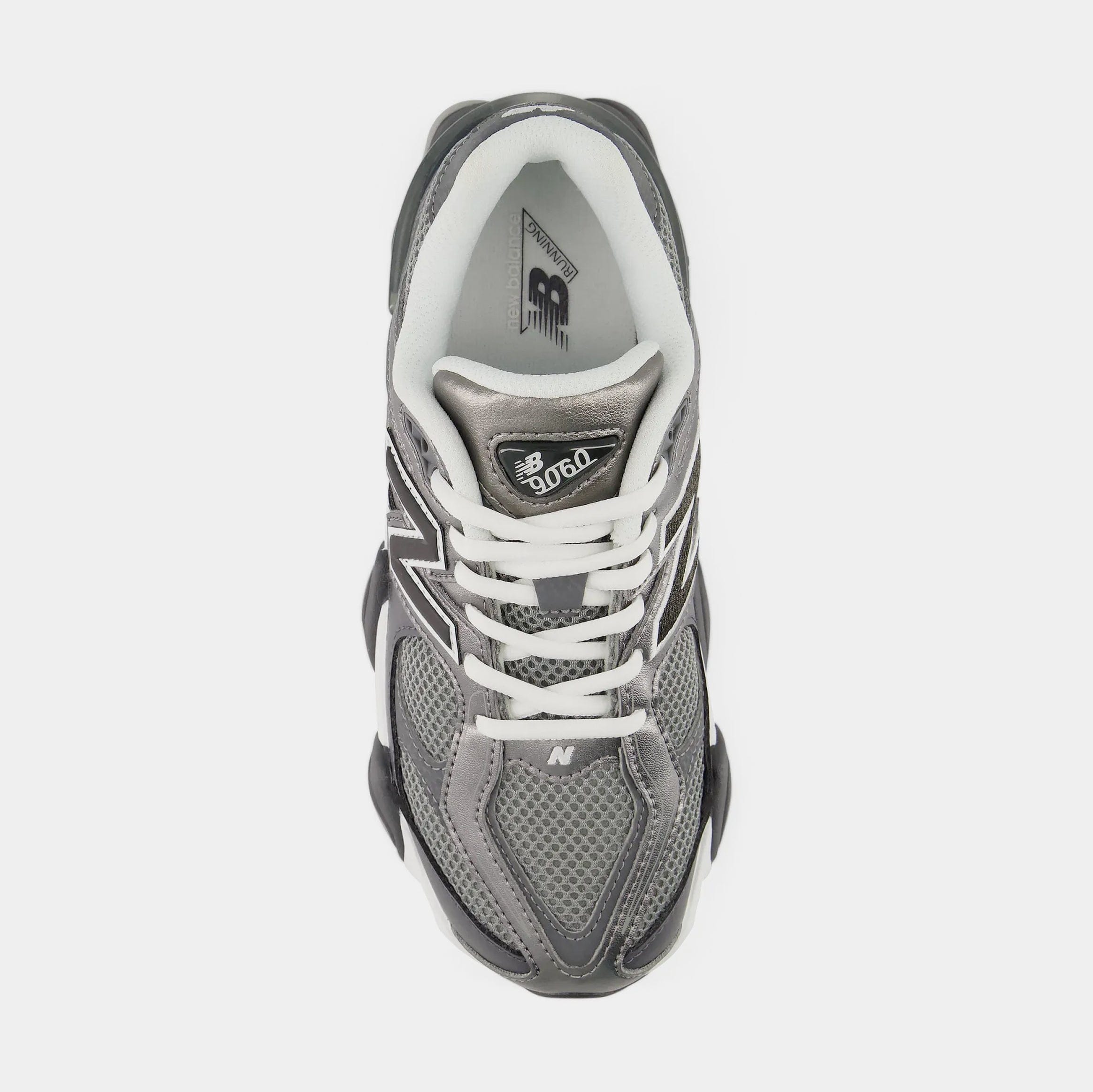 Newbalance 9060 Lace Grade School Lifestyle Shoes (Magnet/Faded Black)