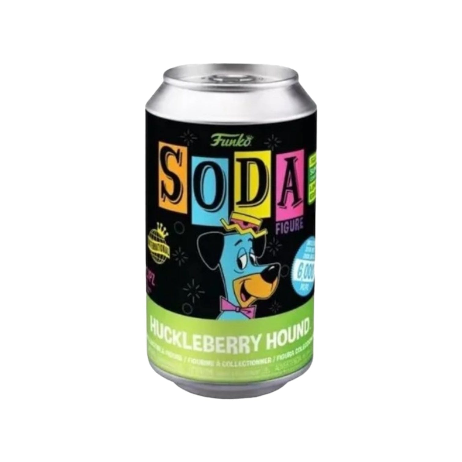 Funko Huckleberry Hound Funko Soda Vinyl - International - LE6000pcs - 2022 SDCC Shared Convention Sticker