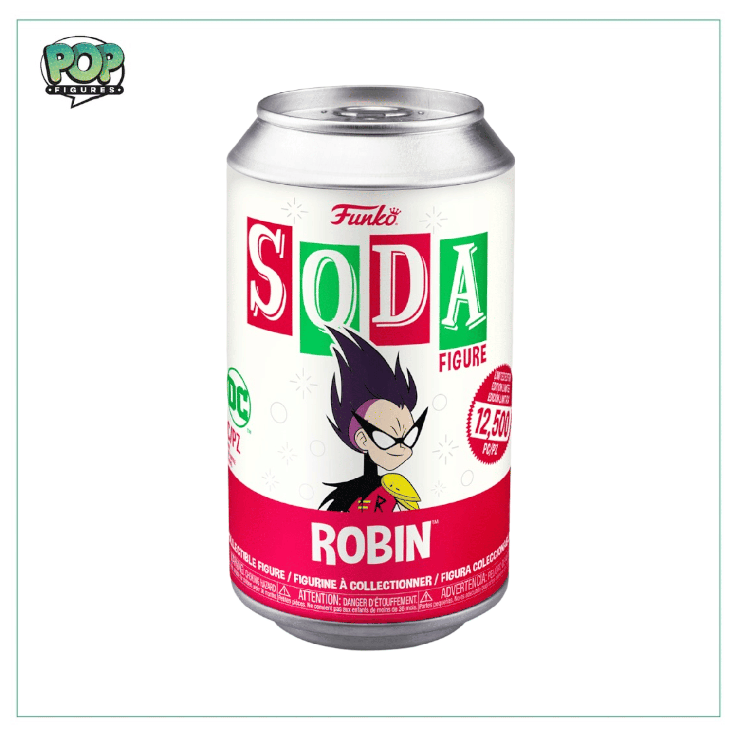 Funko Robin Funko Soda Vinyl Figure! - Teen Titans Go! - LE12,500 pcs - Chance of Chase