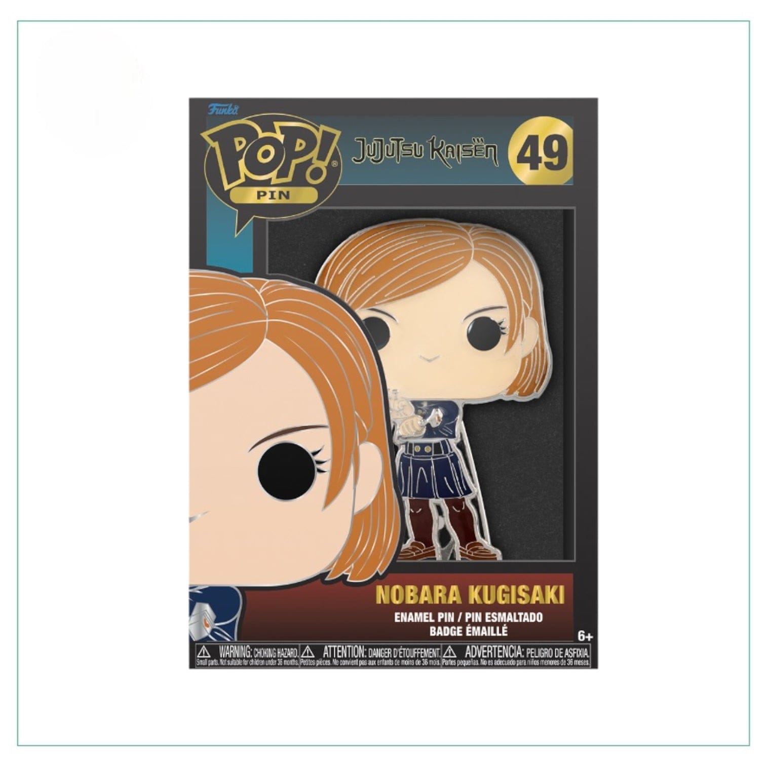 Funko Nobara Kugisaki #49 Funko Enamel Pop! Pin - Jujutsu Kaisen
