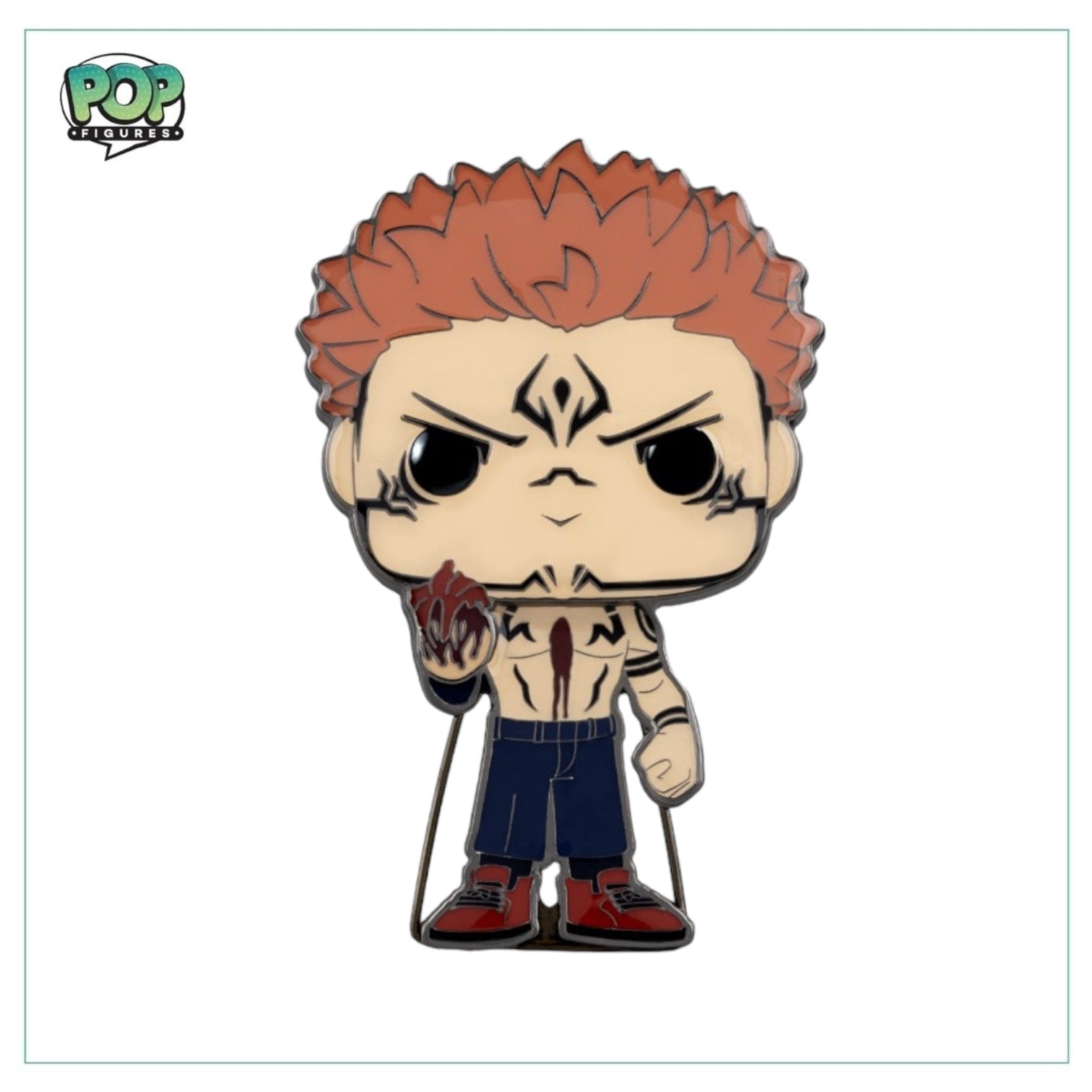 Funko Ryomen Sukuna #50 Funko Enamel Pop! Pin - Jujutsu Kaisen
