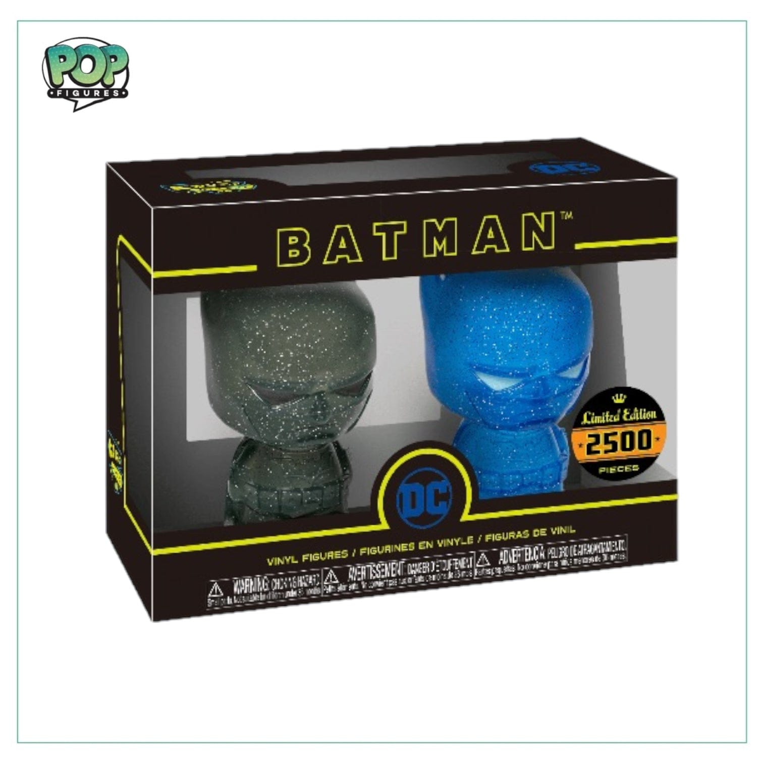 Funko Batman Funko Hikari 2 Pack! - DC - Black and Blue - LE2500pcs