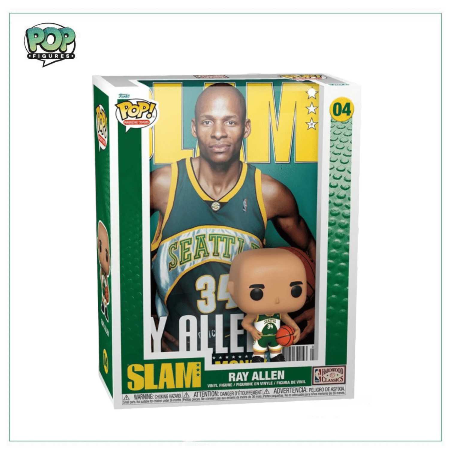 Funko Ray Allen #04 Funko Magazine Cover! - Slam - NBA