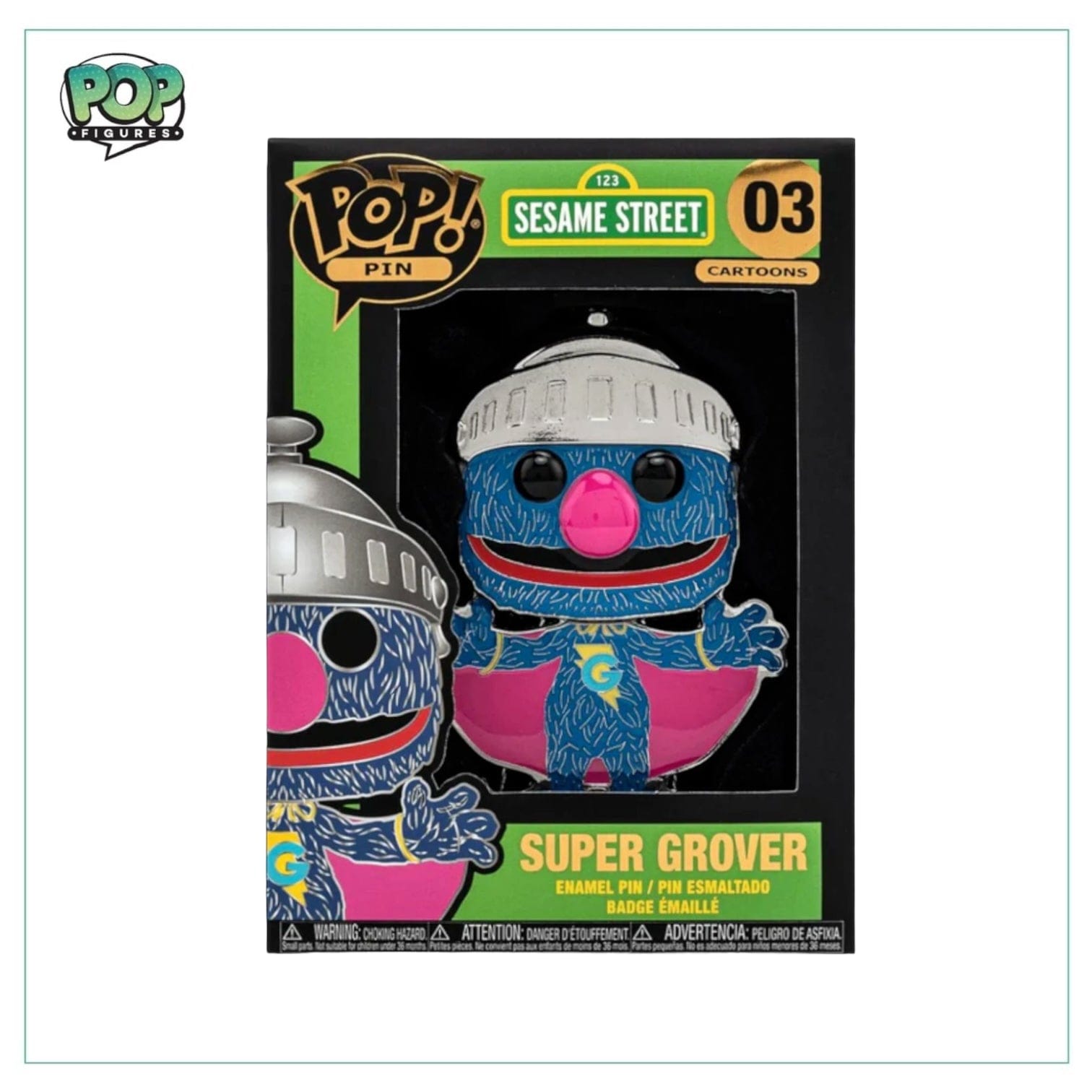 Funko Super Groover #03 Funko Enamel Pop! Pin - Sesame Street